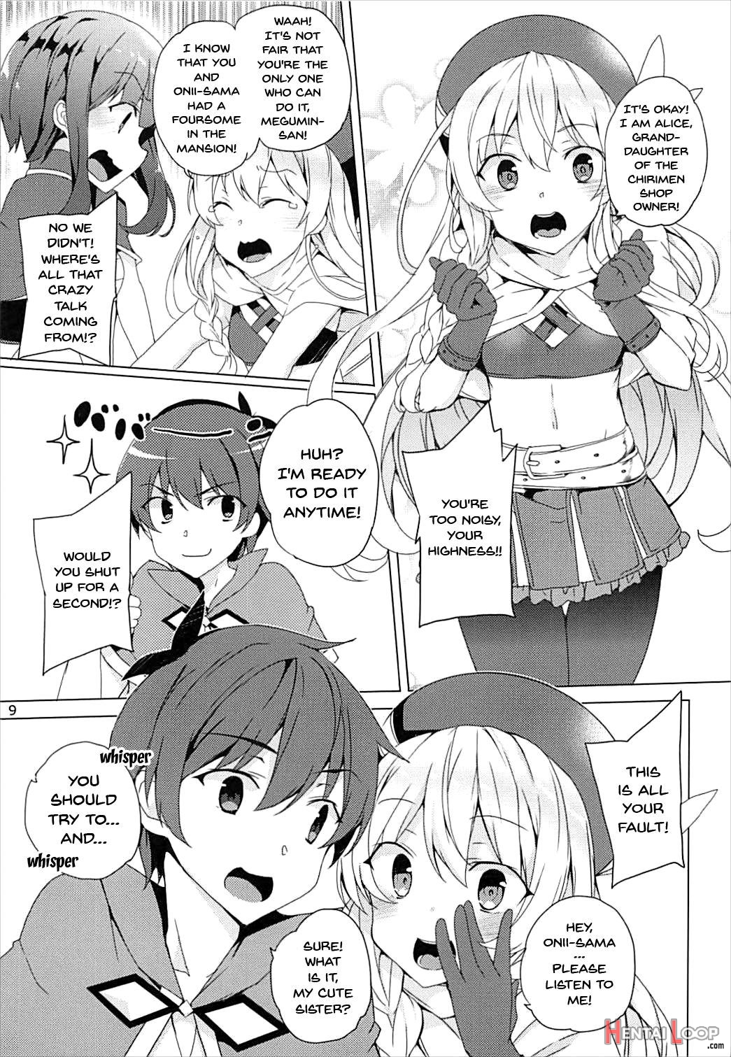 Over There! Megumin's Thief Group page 8