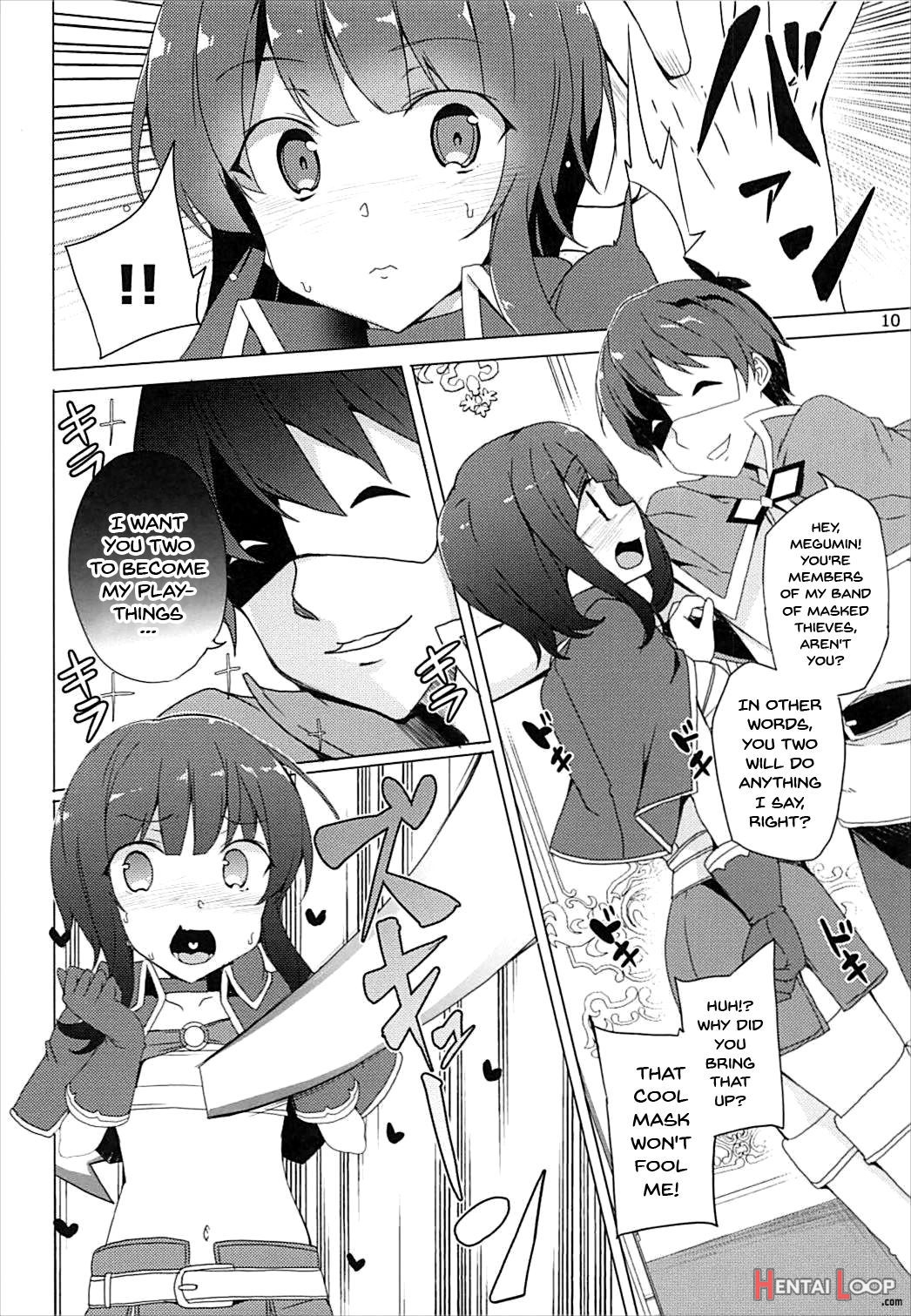 Over There! Megumin's Thief Group page 9