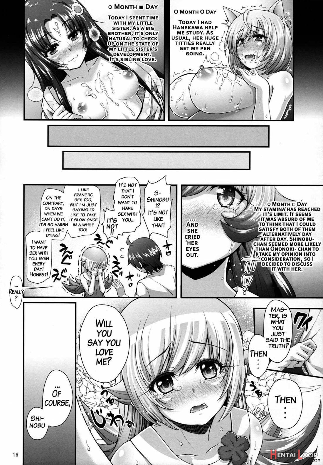 Pachimonogatari Part 10: Koyomi Diary page 15
