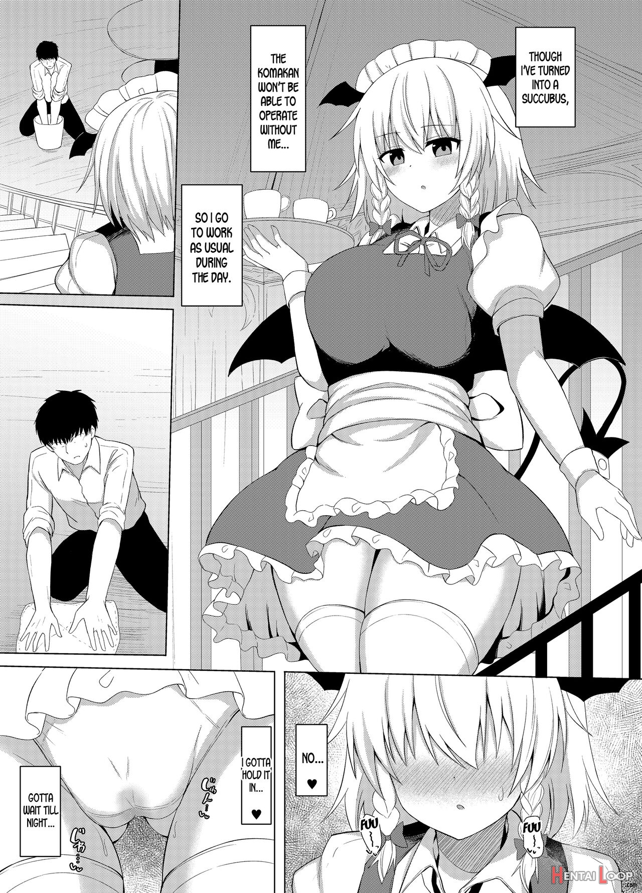 Patchouli No Jikken De Succubus Ni Natta Sakuya-san page 14