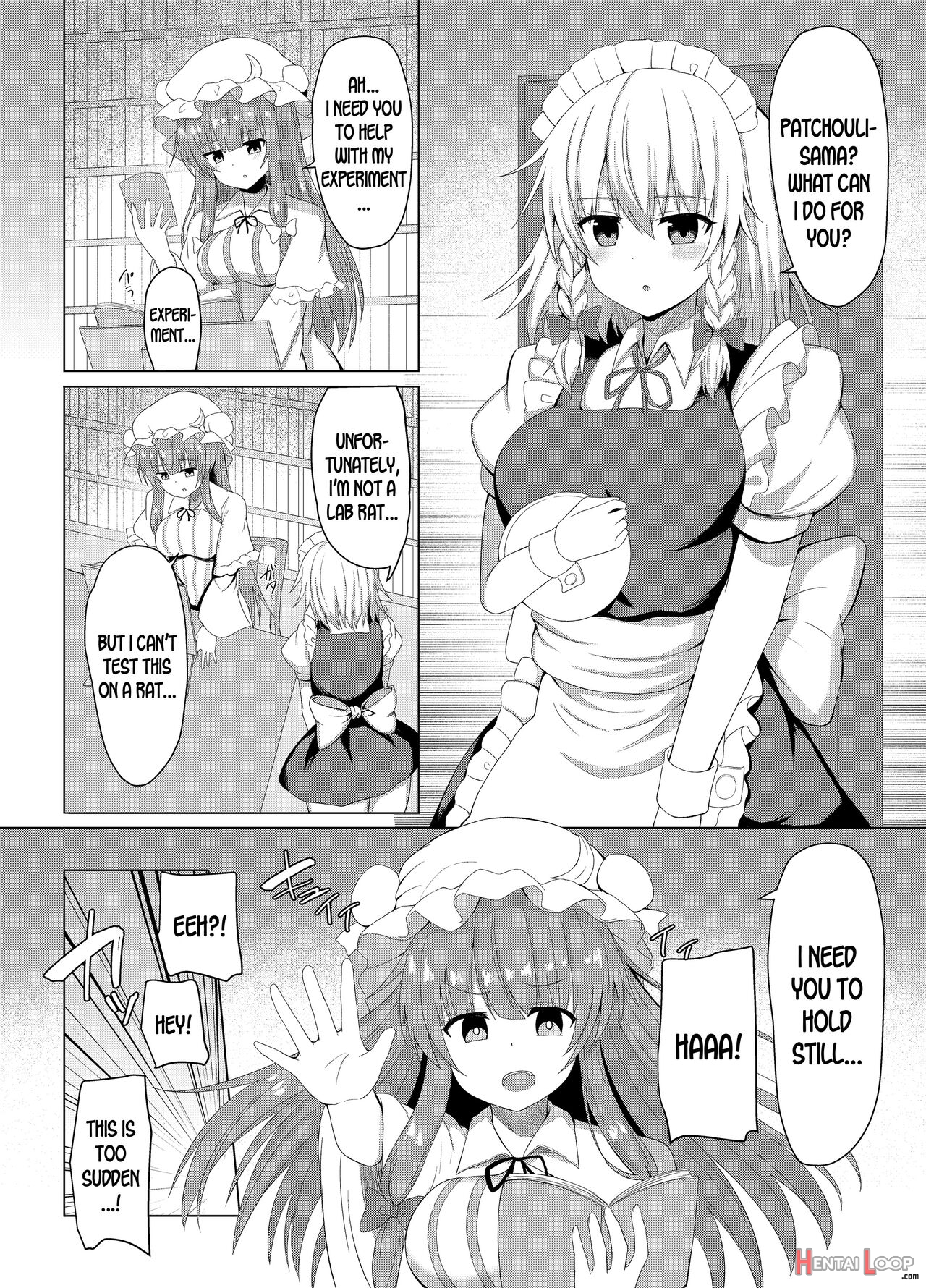 Patchouli No Jikken De Succubus Ni Natta Sakuya-san page 3