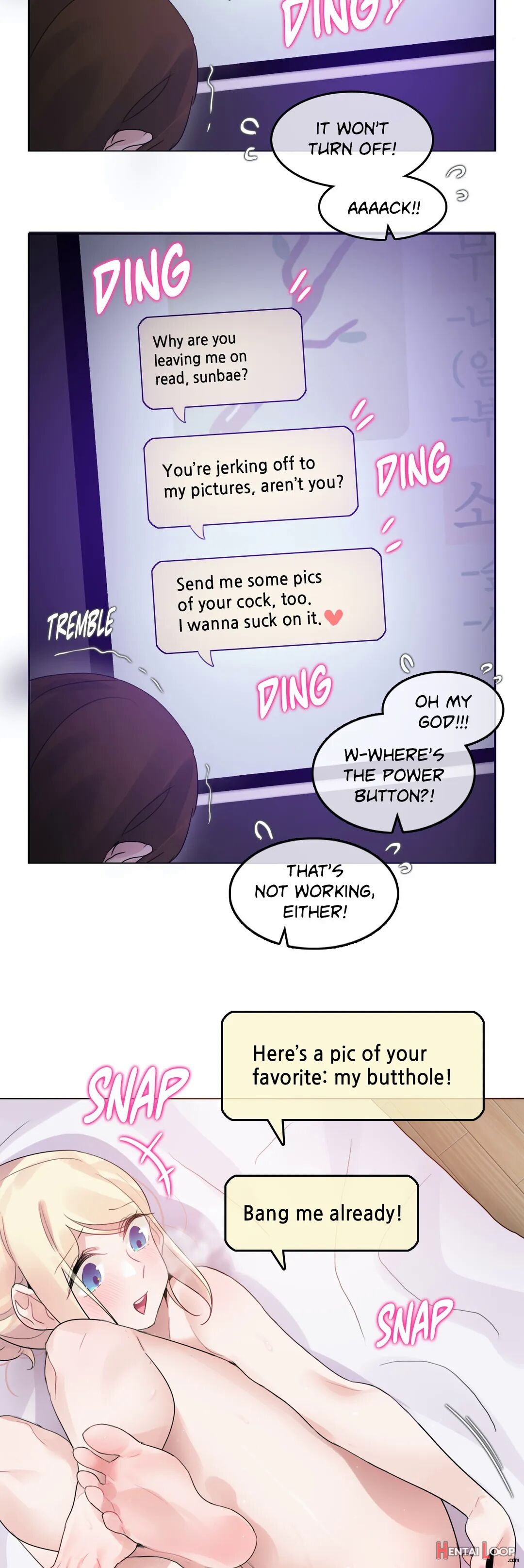 Perverts' Daily Lives Episode 3: Shin Seyoung's Tag Hunt page 116