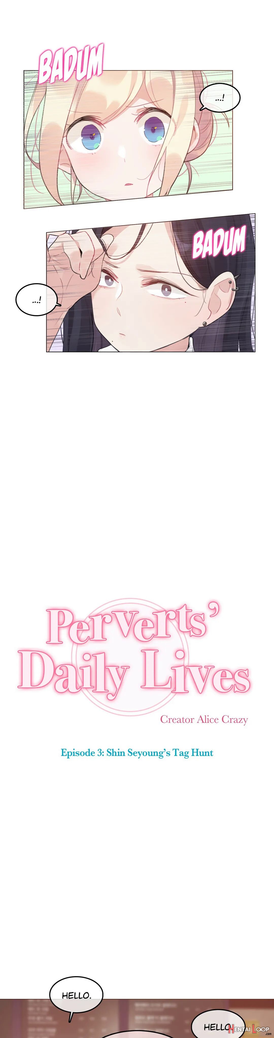 Perverts' Daily Lives Episode 3: Shin Seyoung's Tag Hunt page 125