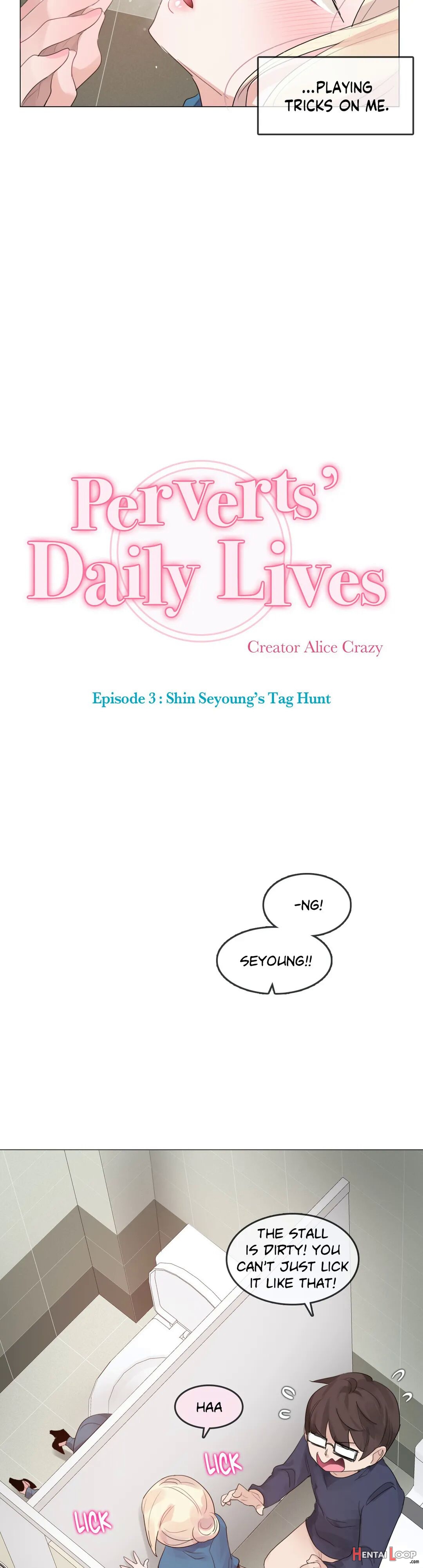 Perverts' Daily Lives Episode 3: Shin Seyoung's Tag Hunt page 218