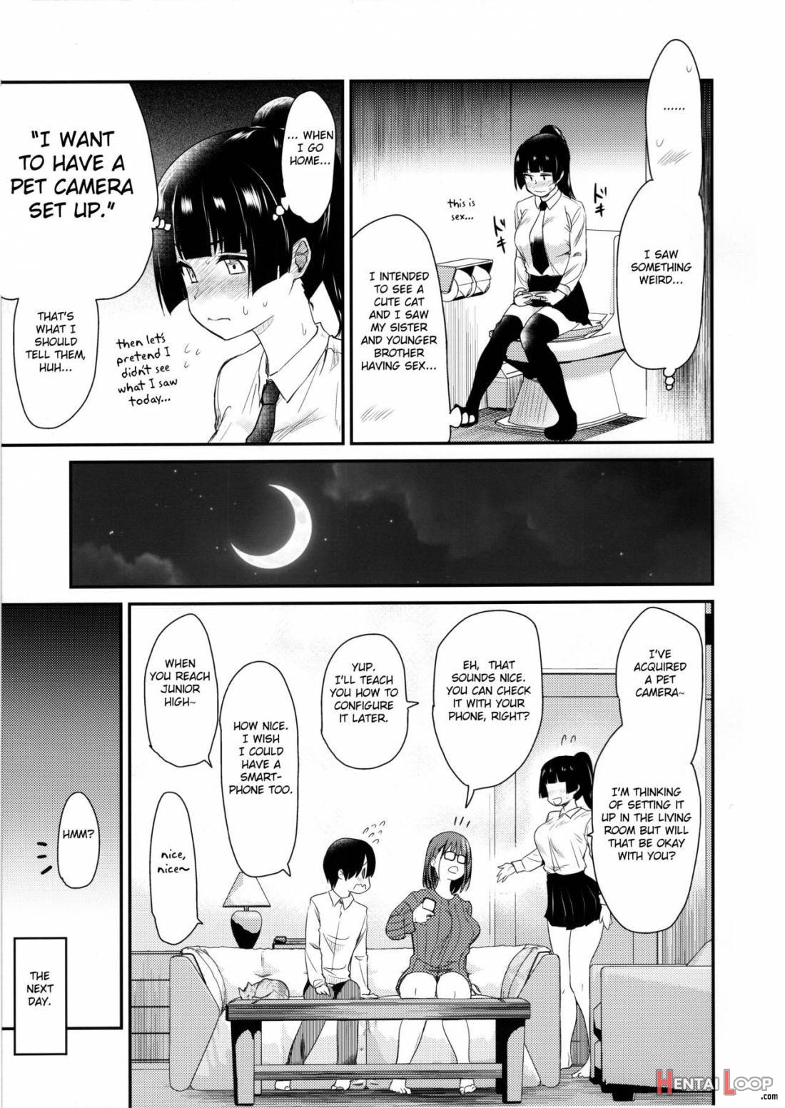 Pet Mimamori Camera Ni Ane To Otouto No Sex Ga Utsutteta. page 15