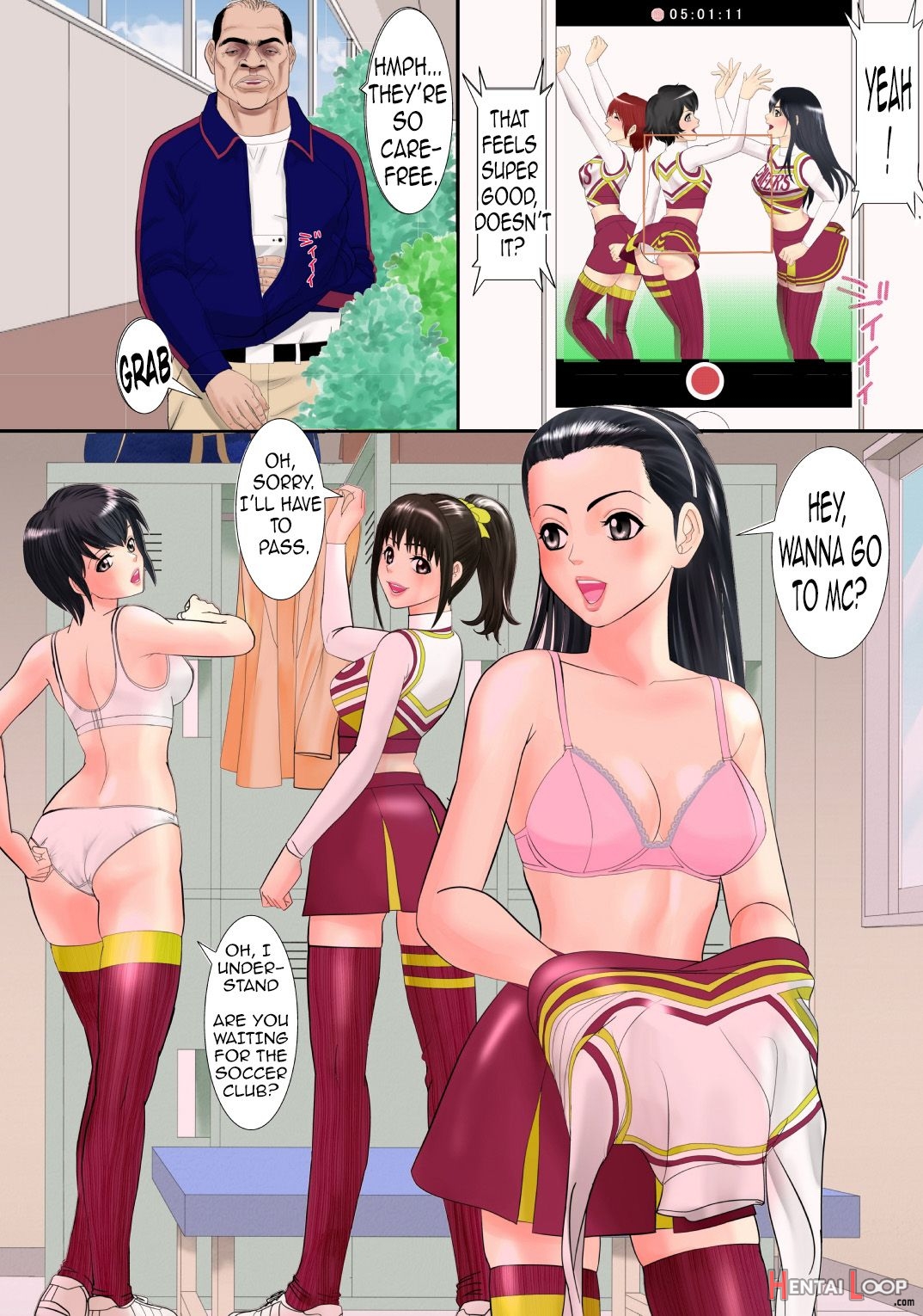 Picchipichi Jk Cheergirl O Ossan-tachi No Seidorei Ni Suru Houhou page 4