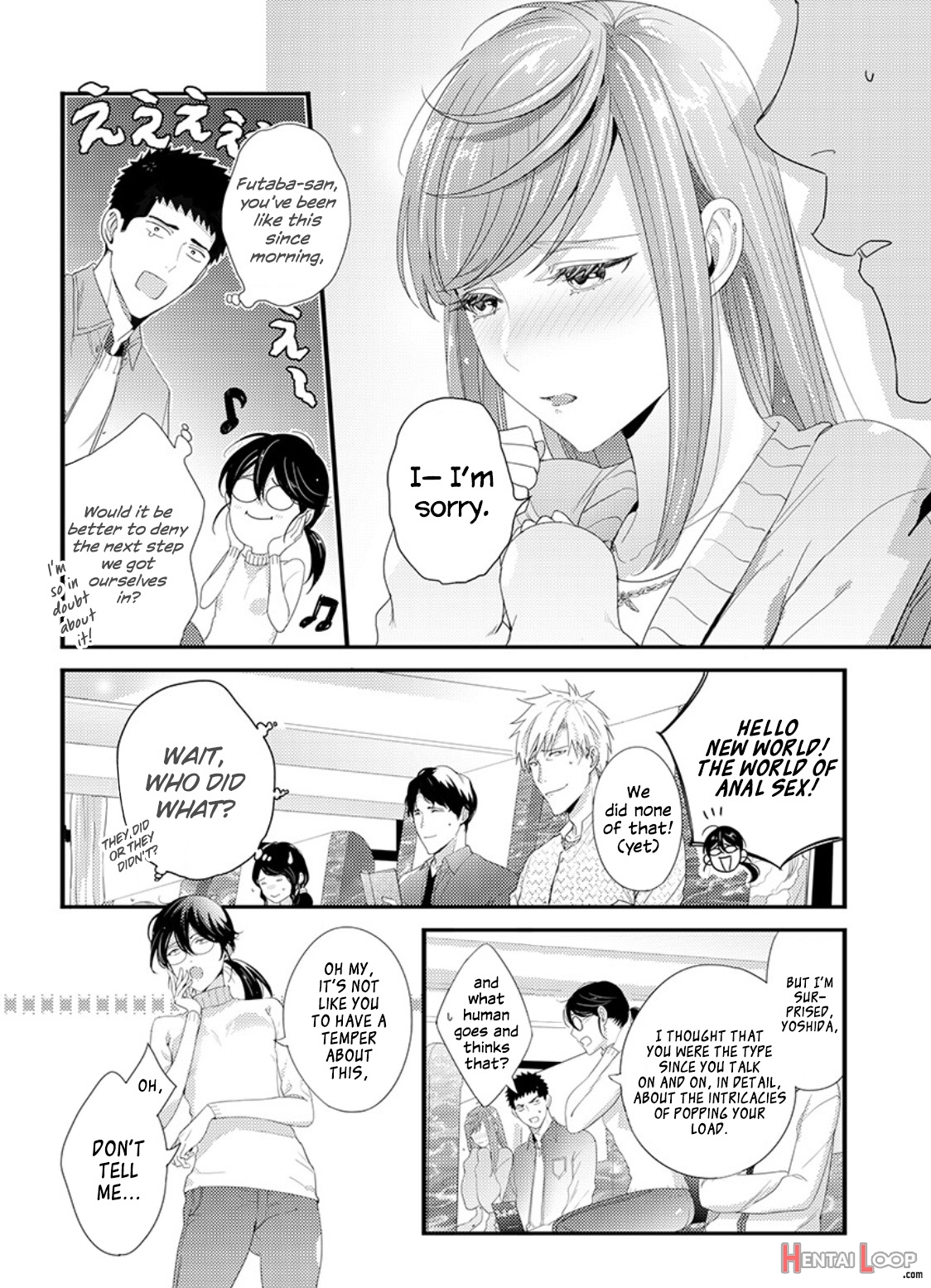 Please Let Me Hold You Futaba-san! page 28