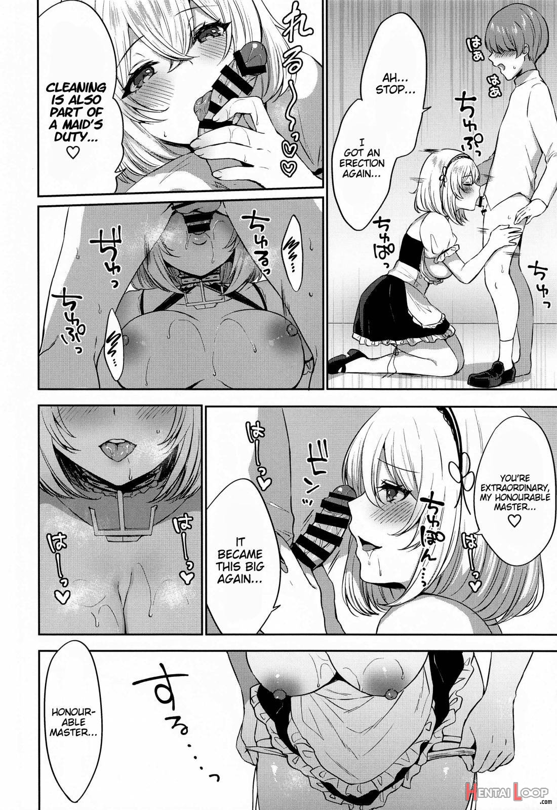 Ponkotsu Maid To Oneshota Ecchi page 9