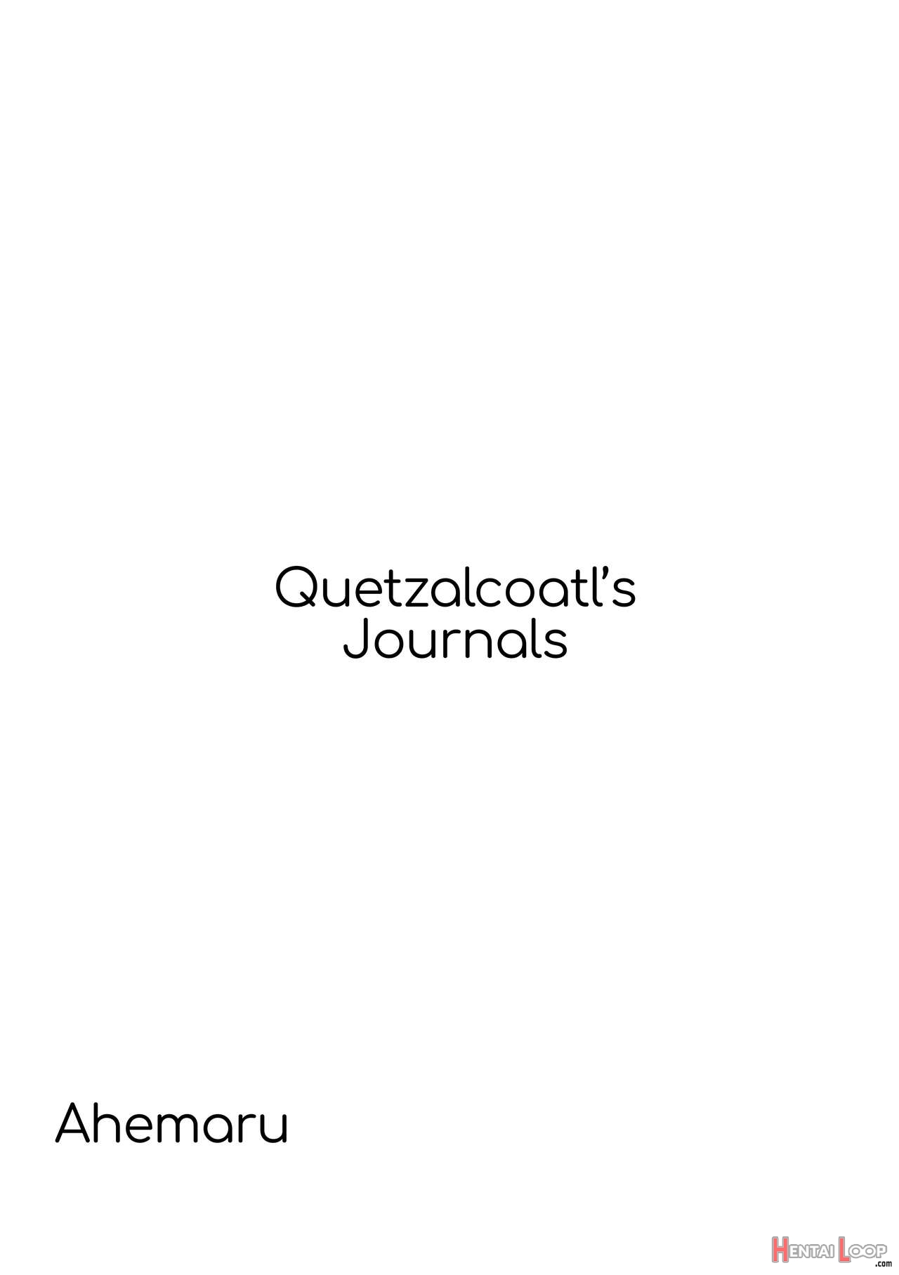 Quetzalcoatl's Journals page 2