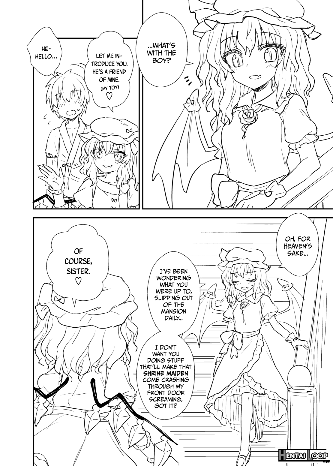Remilia-sama Ga Arawareta! page 3