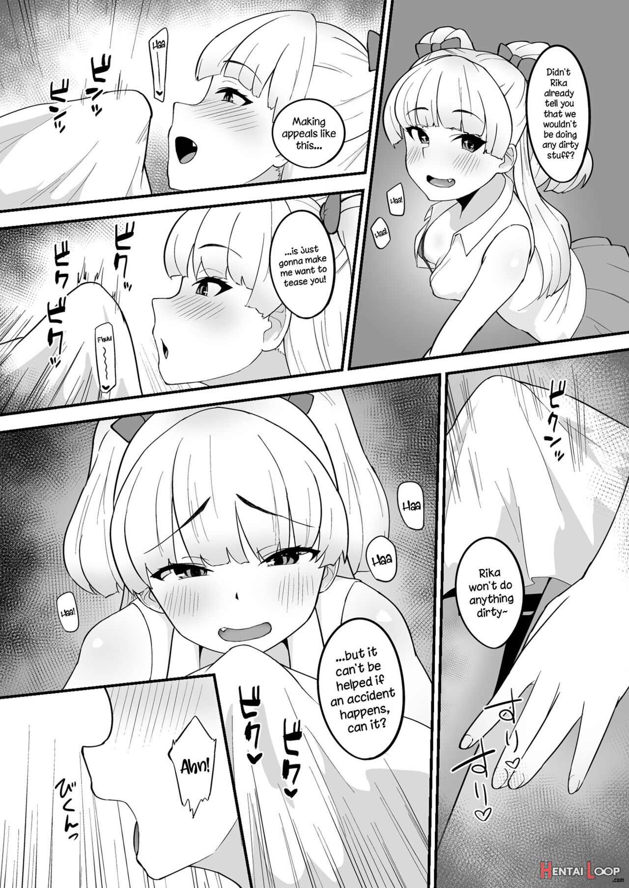 Rika Is P-kun's Personal Masseuse page 8