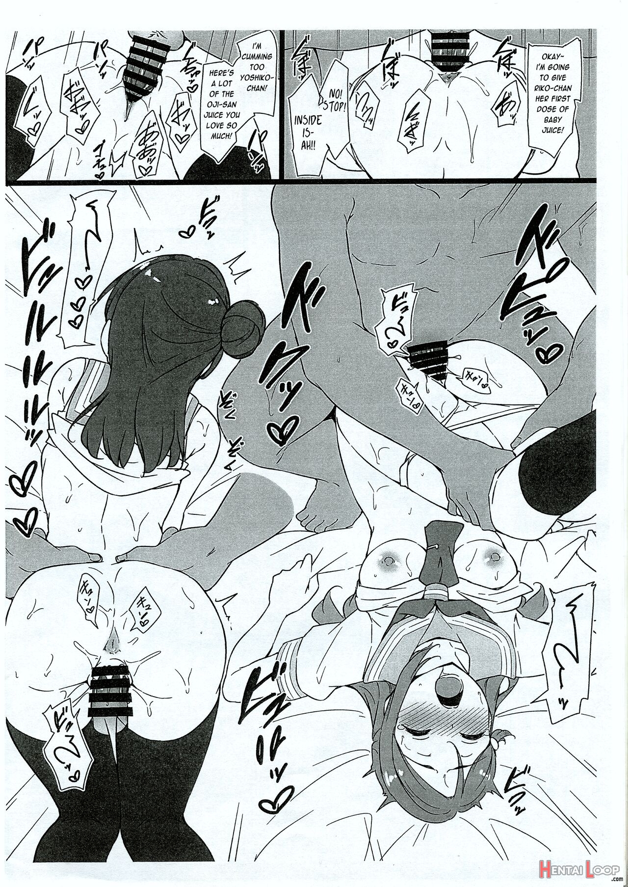 Rinkan Riko To Yoshiko Rakugaki Kopī Hon page 11