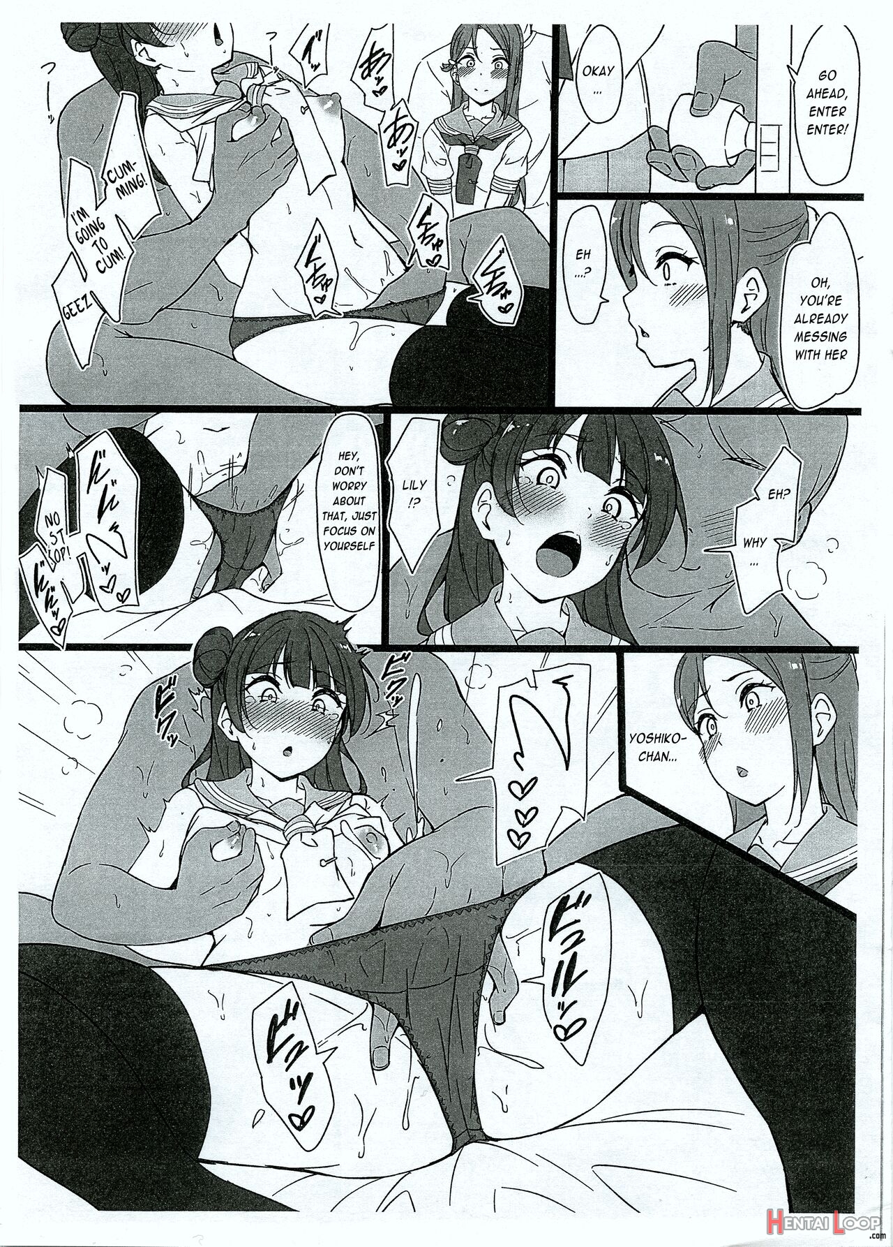 Rinkan Riko To Yoshiko Rakugaki Kopī Hon page 4