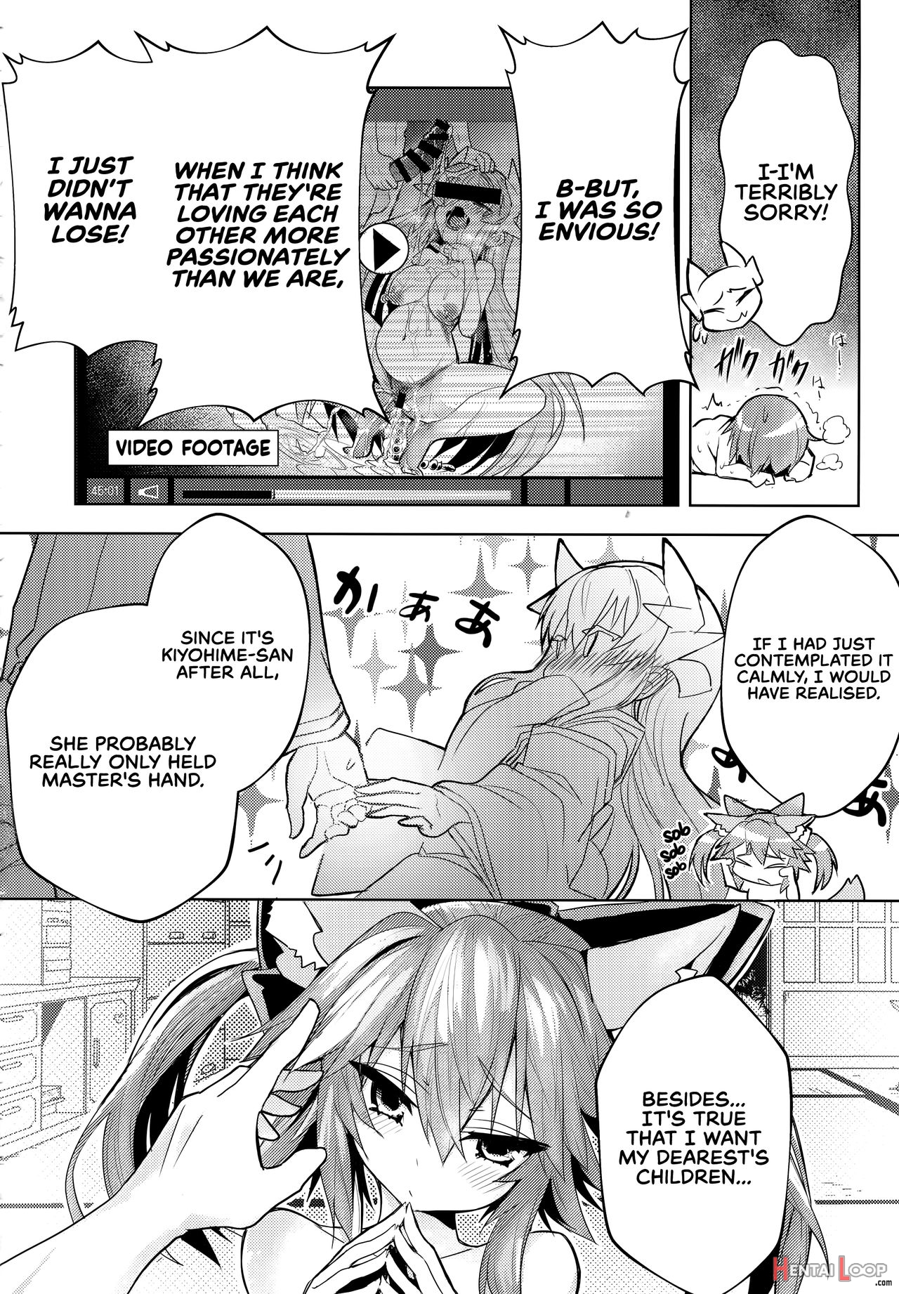 Ryousai Yandere Tamamo-chan page 13