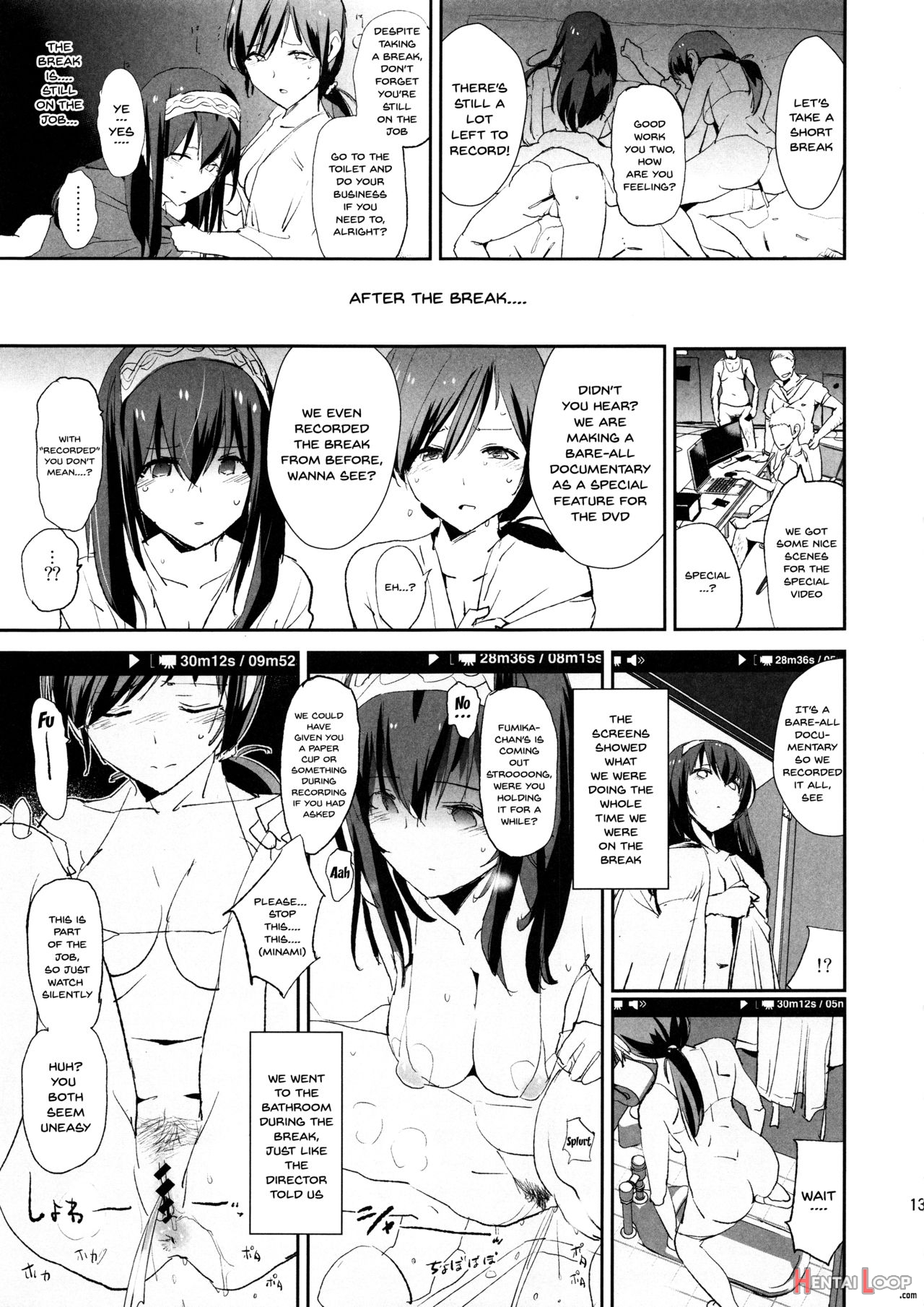 Sagisawa Fumika No Saimin Dosukebe Kansoubun With Nitta Minami + Paper page 14