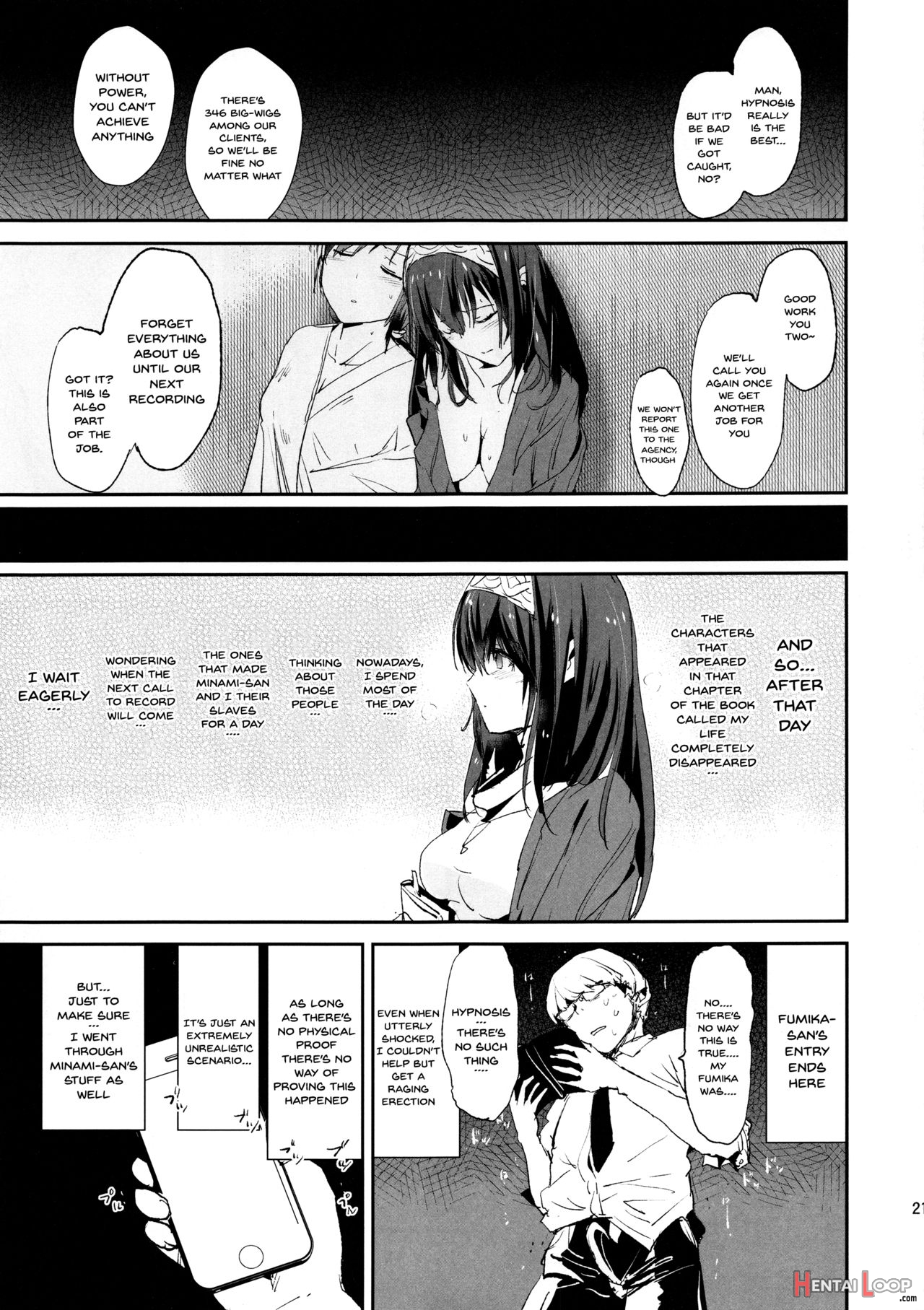 Sagisawa Fumika No Saimin Dosukebe Kansoubun With Nitta Minami + Paper page 22