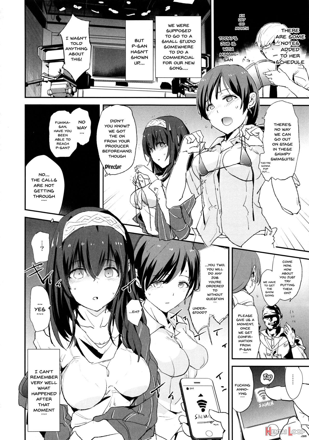 Sagisawa Fumika No Saimin Dosukebe Kansoubun With Nitta Minami + Paper page 3