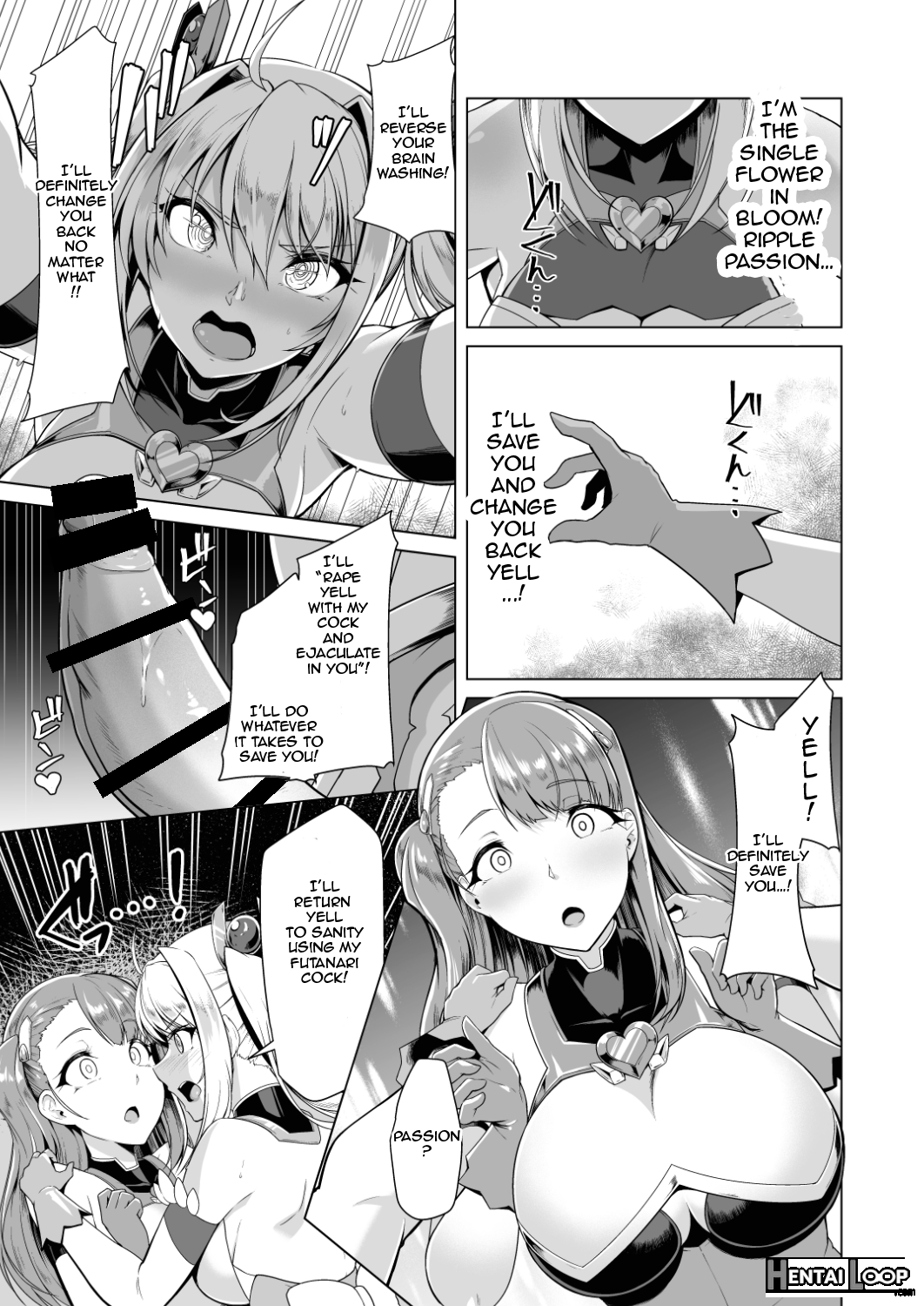 Saiin Curriculum 2 – Futanari Tomoochi Mahou Shoujo Kaizou Keikaku page 16