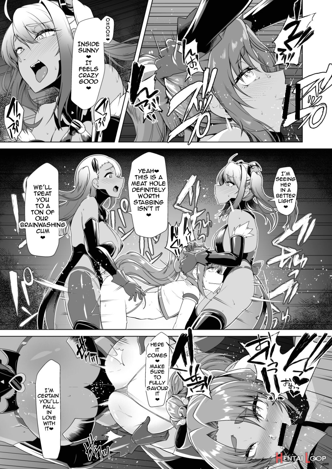 Saiin Curriculum 2 – Futanari Tomoochi Mahou Shoujo Kaizou Keikaku page 36