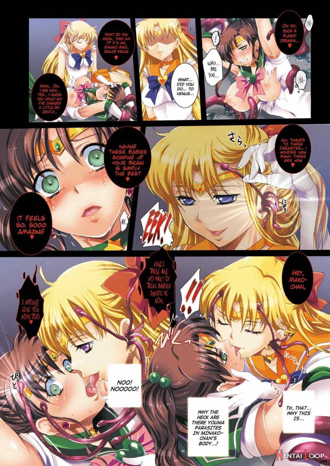 Sailor Senshi To Sennou Shokushu page 8