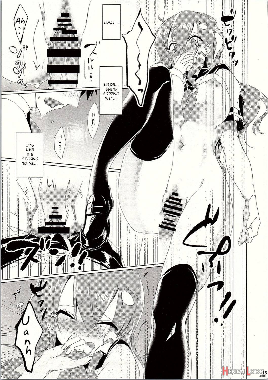 Sanae-san In Chikan Densha page 14
