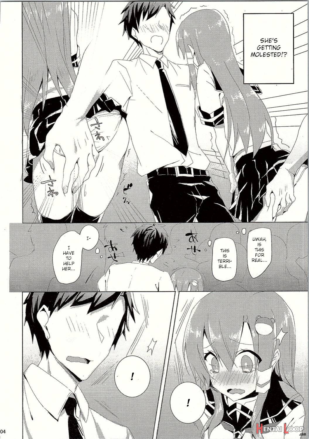 Sanae-san In Chikan Densha page 3