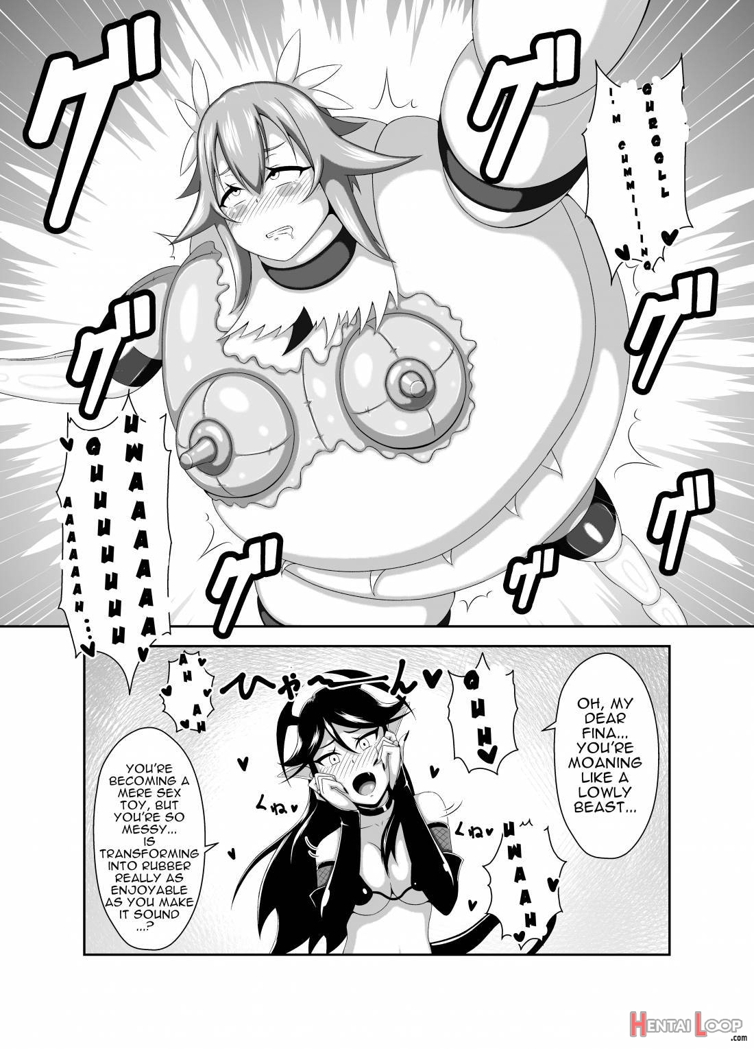 Seitenshi Fina ~kuukiyome Ni Kaerareru Heroine~ page 22