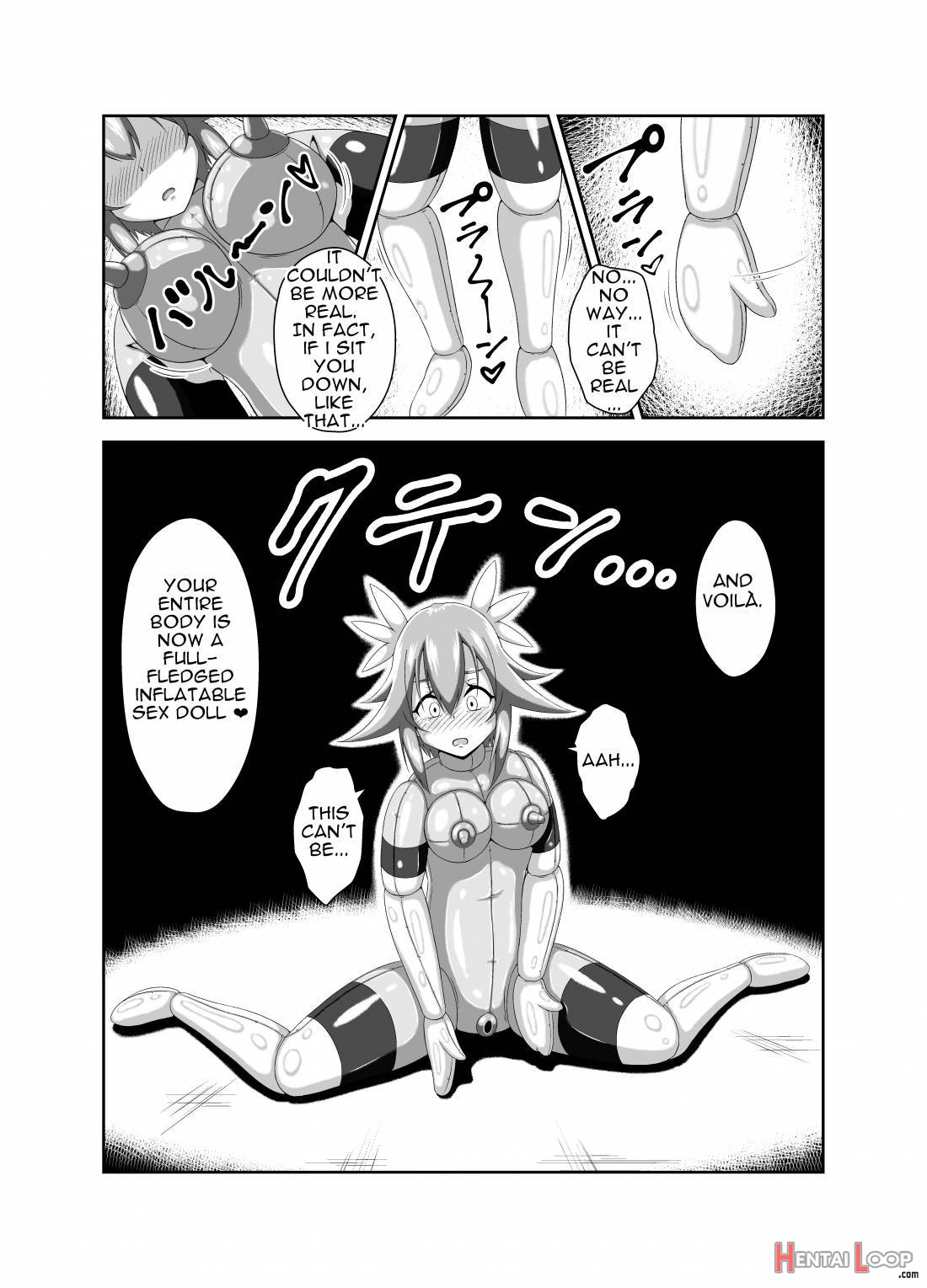 Seitenshi Fina ~kuukiyome Ni Kaerareru Heroine~ page 24