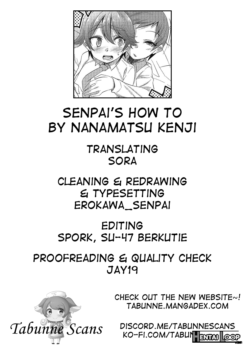 Senpai's How To page 14