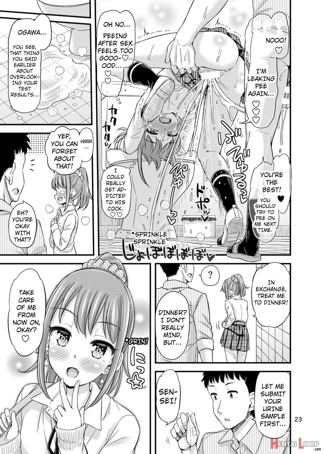 Sensee, Oshikko Wasurechaimashita. page 24