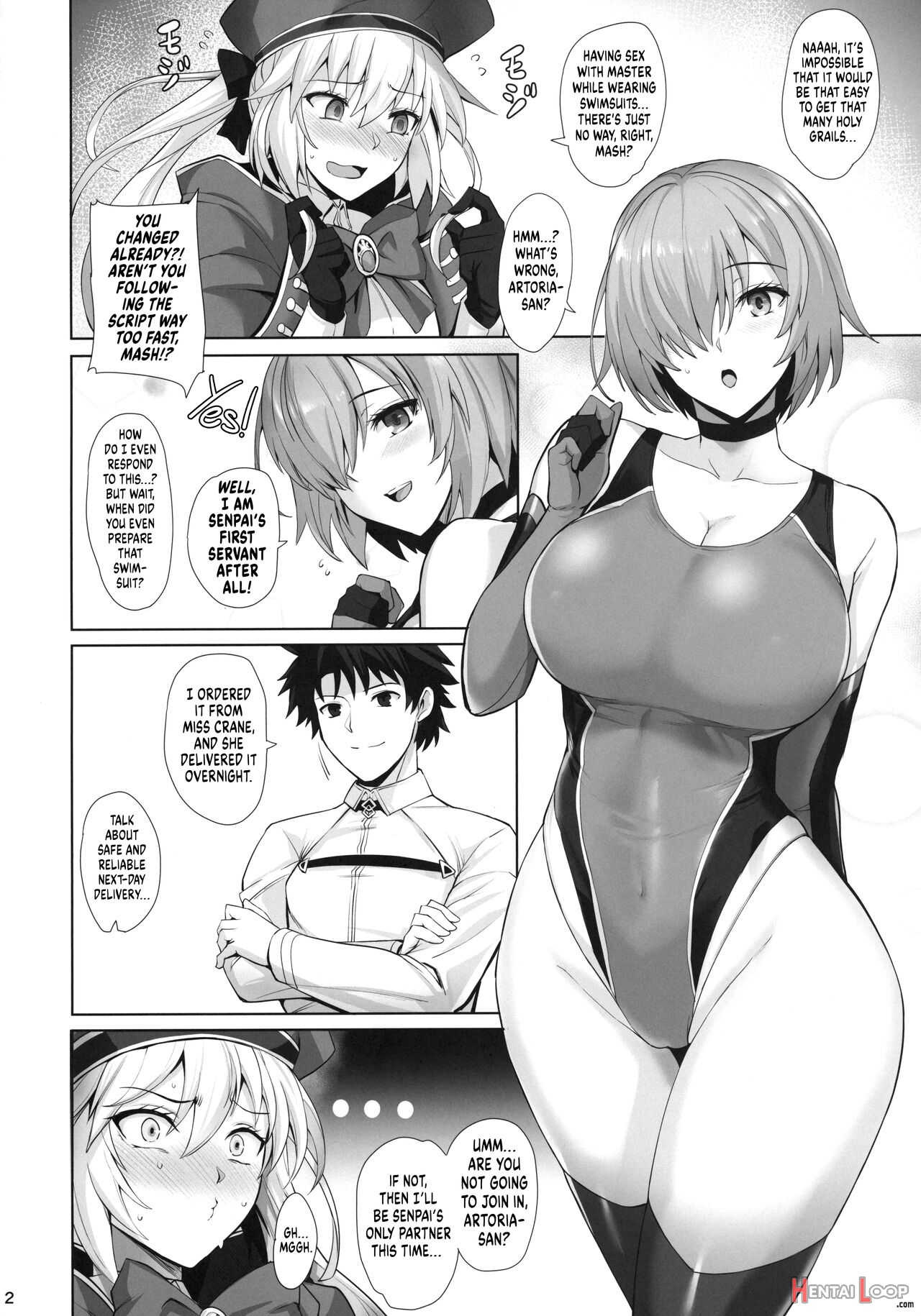 Servants With The Swimsuit Trait 2 page 4