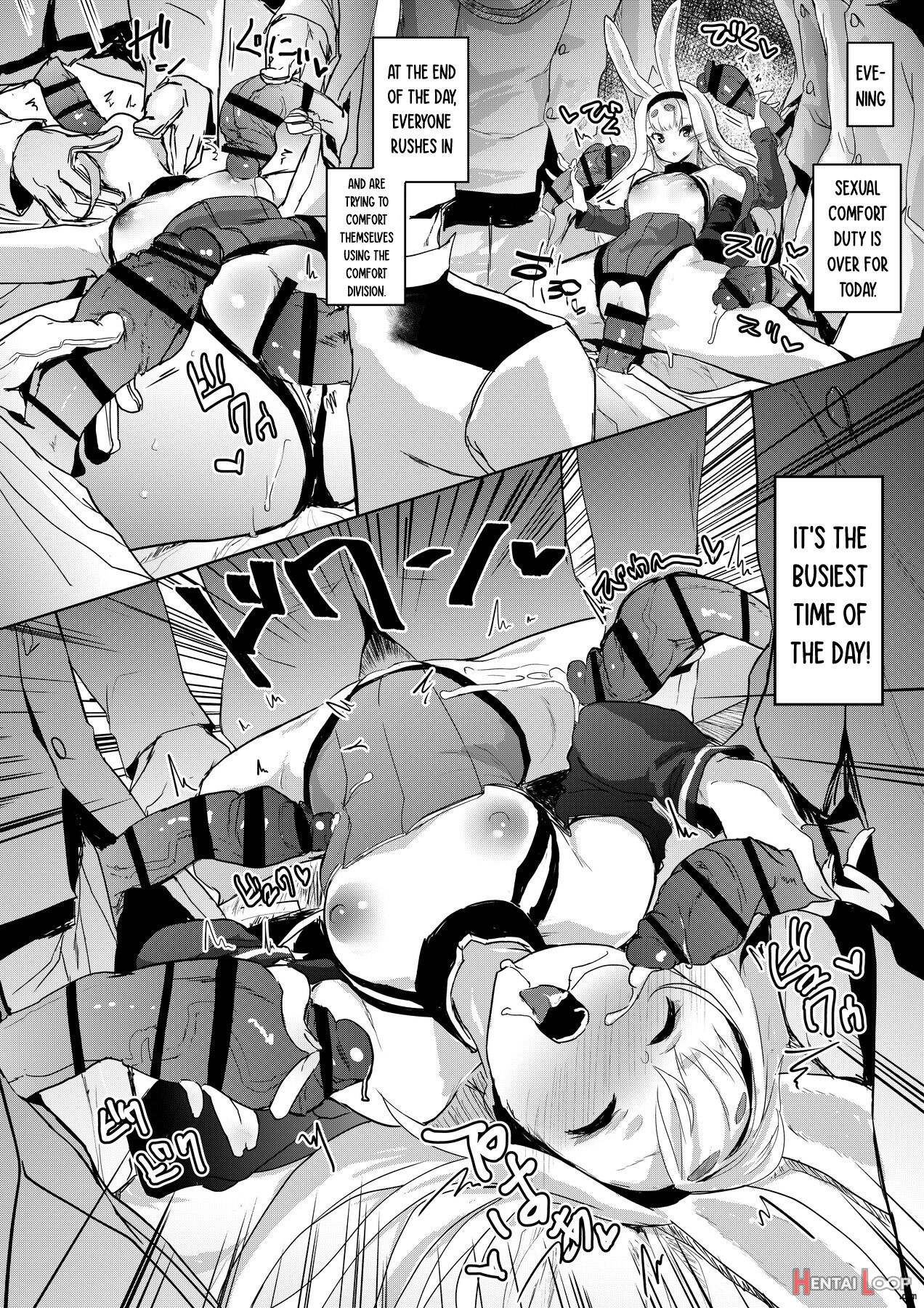 Sexual Comfort Kan-sen Shimakaze page 13