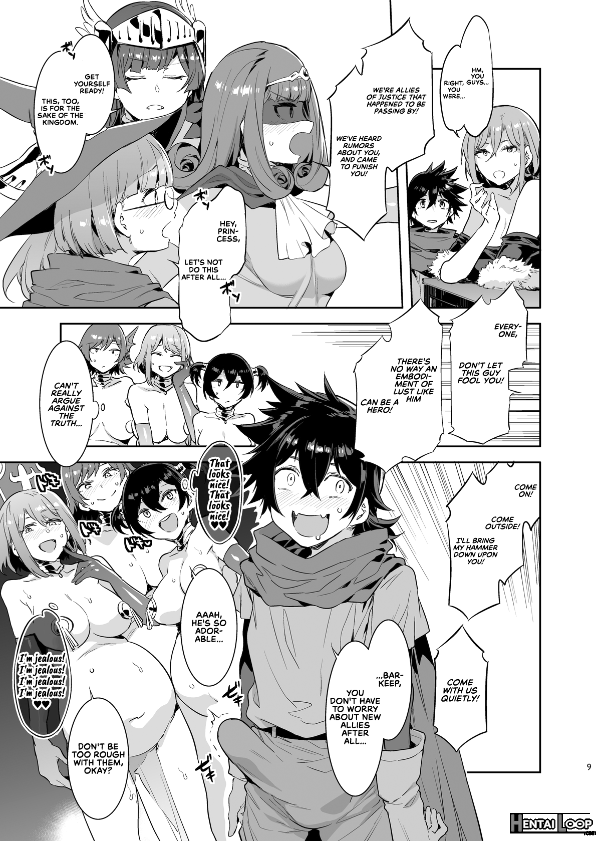 Sexually Over-honest Shota Hero 2 page 10