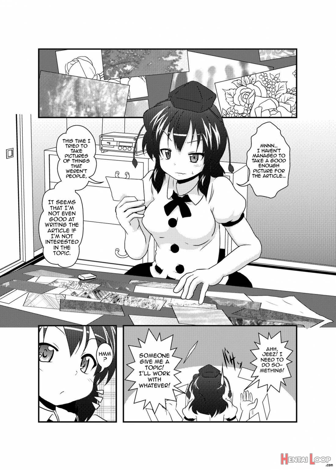 Shameimaru Aya Hentaika Kiroku page 2