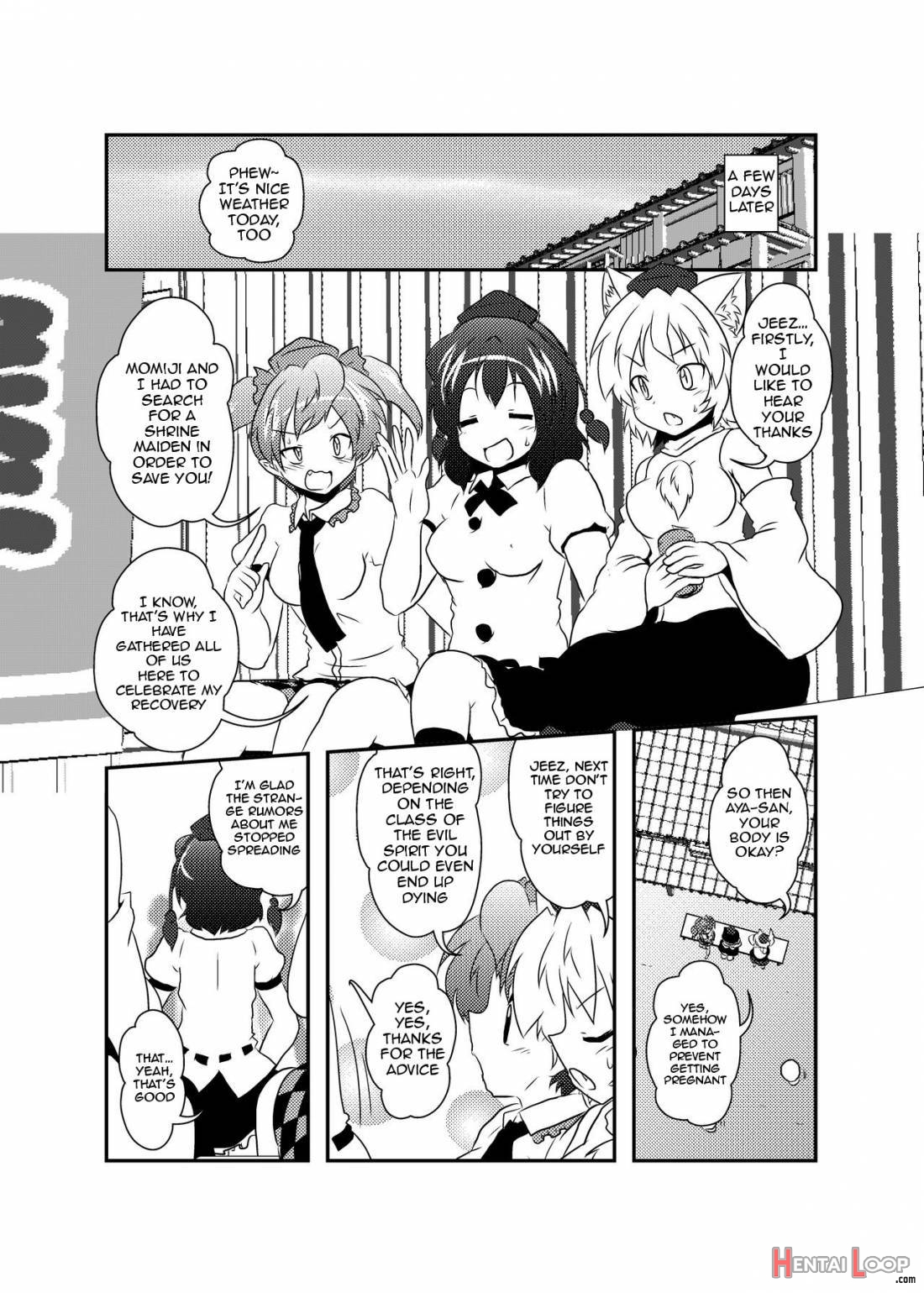 Shameimaru Aya Hentaika Kiroku page 29