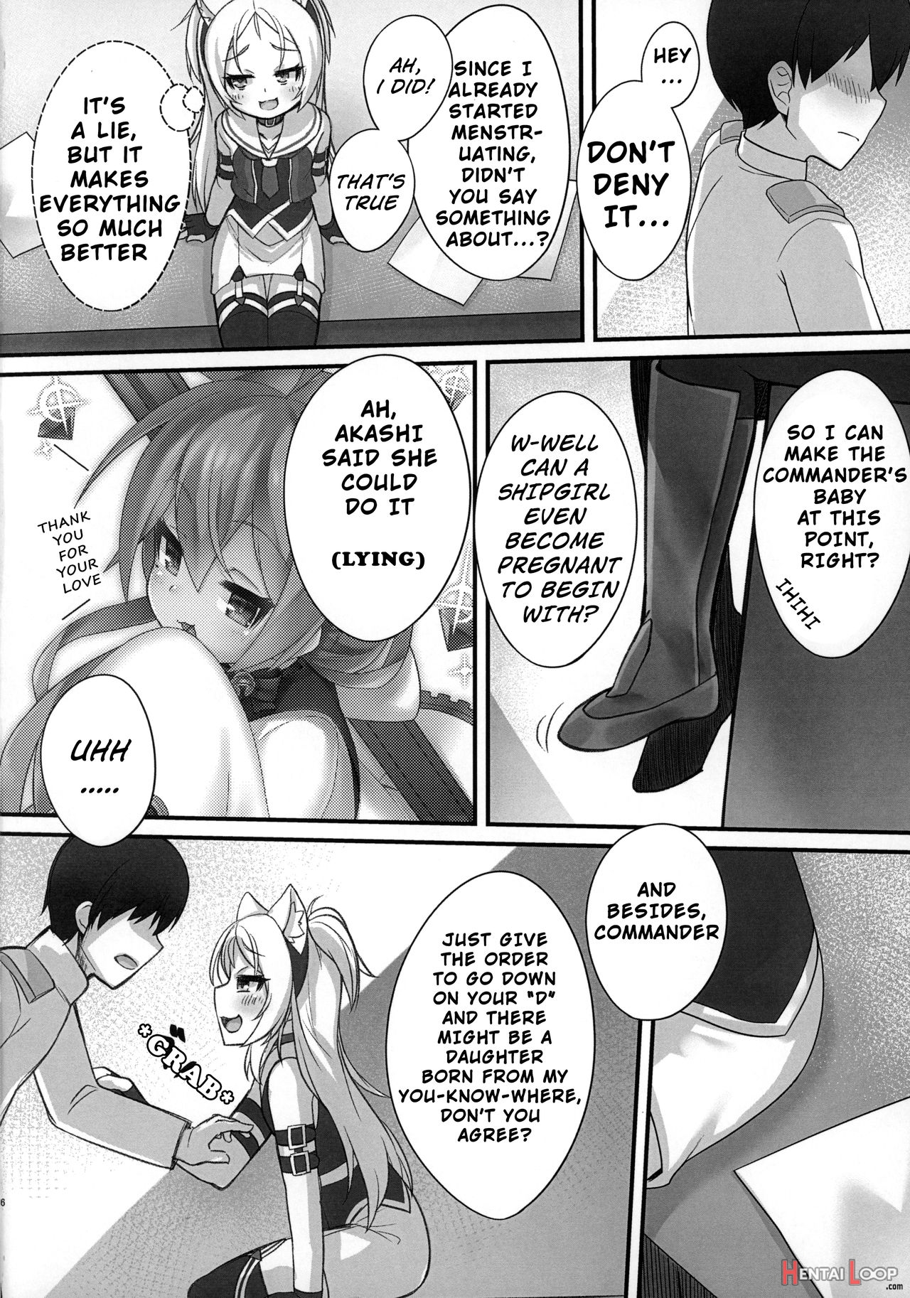 Shikikan-saa~ Kouiu No Suki Desho Commander, Come On~ Don't You Love It Like This page 5