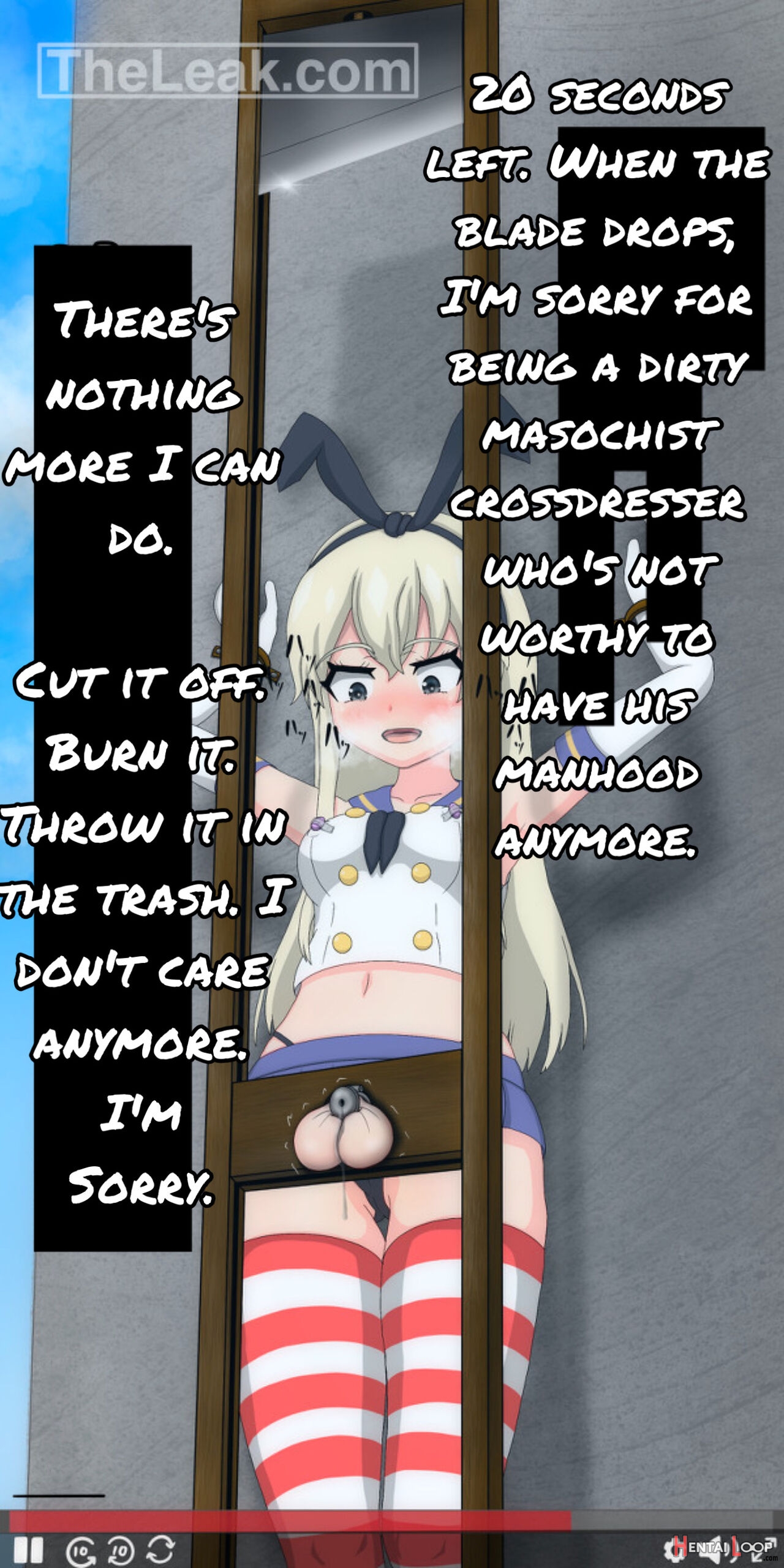Shimakaze Kun’s Castration page 10