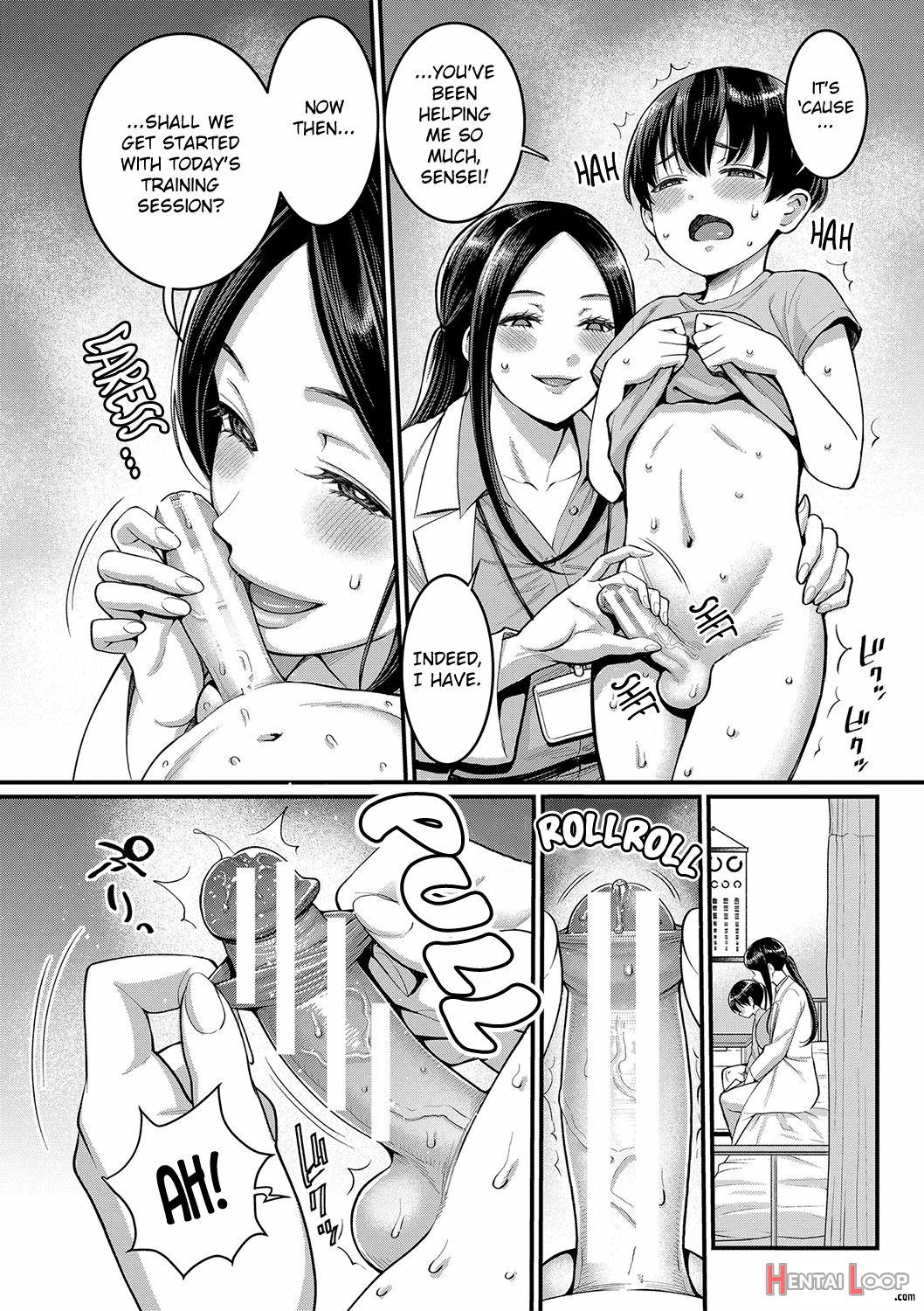 Shiori Sensei Wa Ochinchin No Sodateya-san page 8