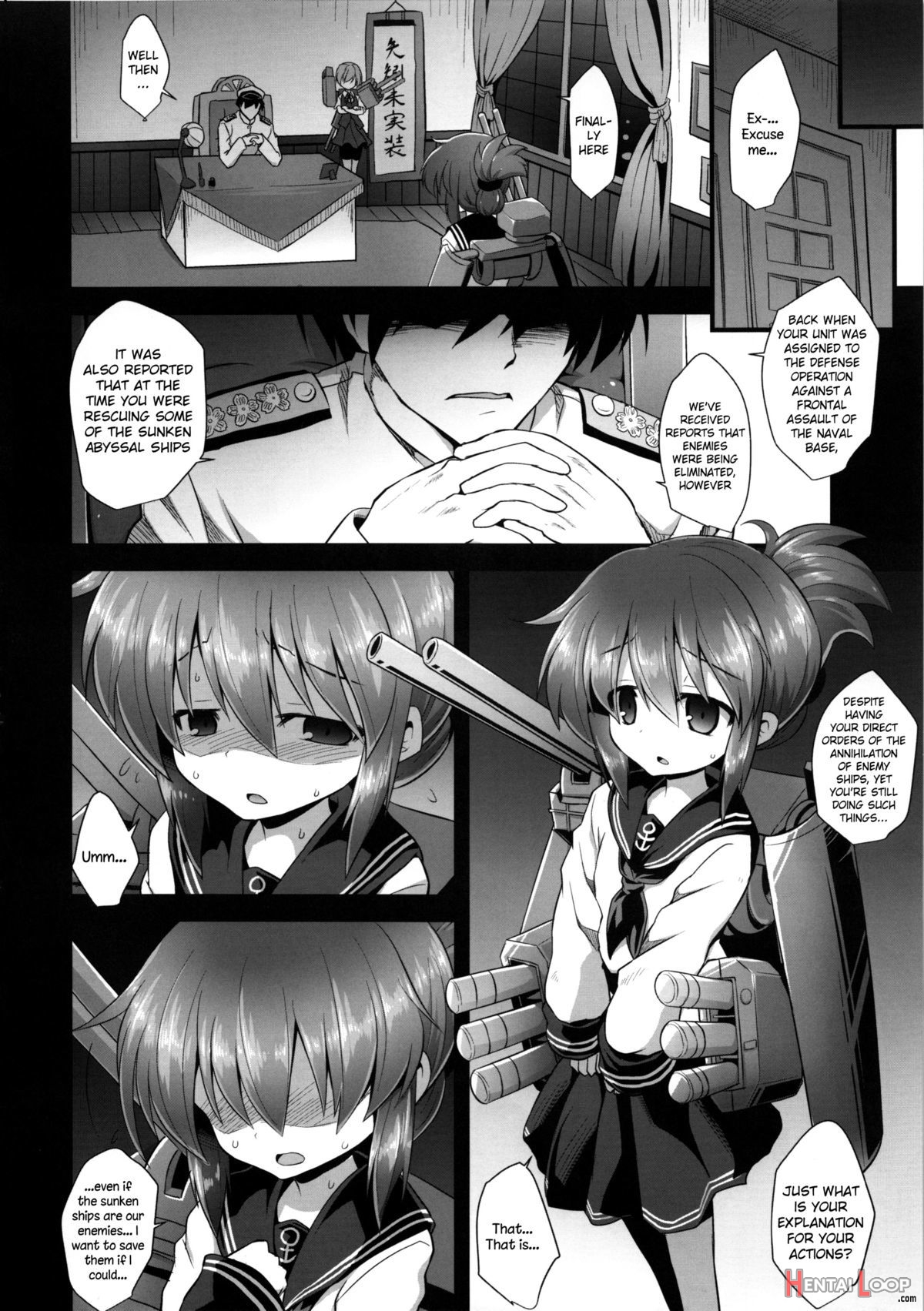 Ship Girls Pregnancy - Inazuma's Brutal Childbirth Rape page 5