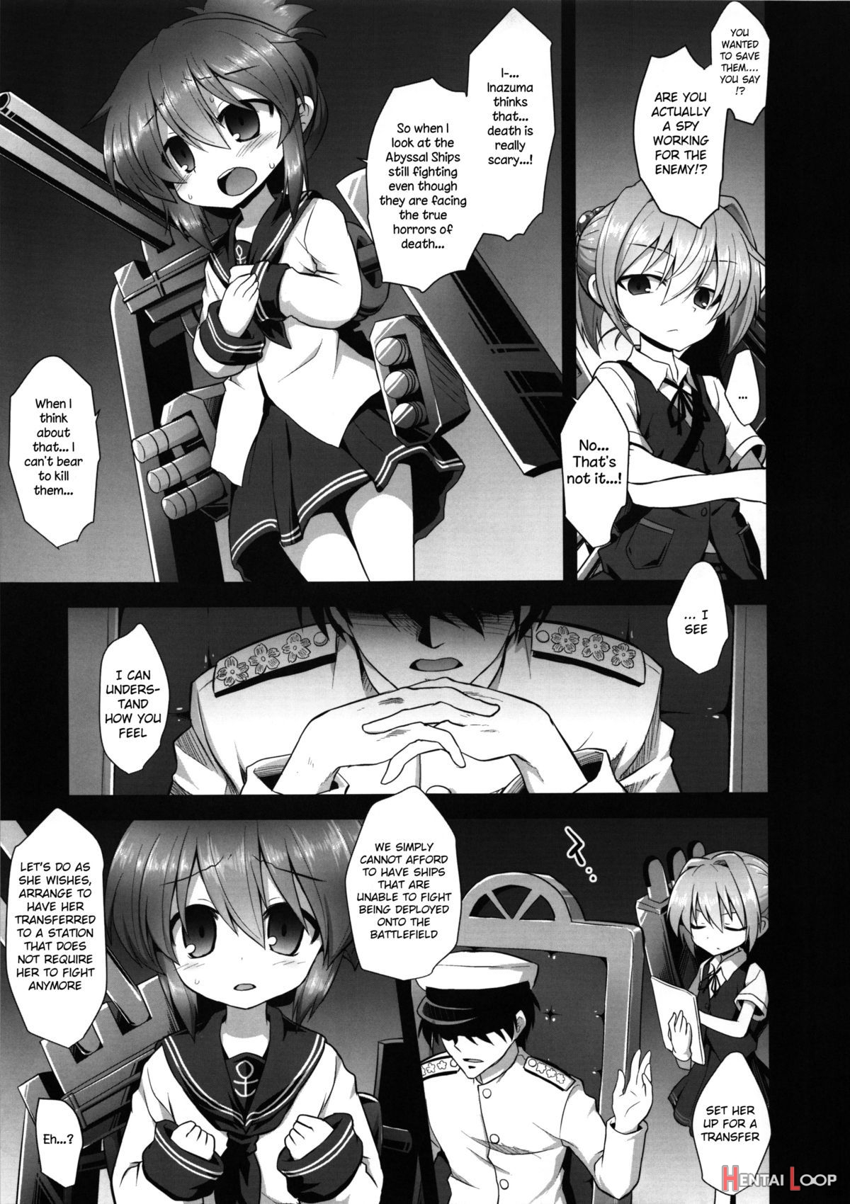 Ship Girls Pregnancy - Inazuma's Brutal Childbirth Rape page 6
