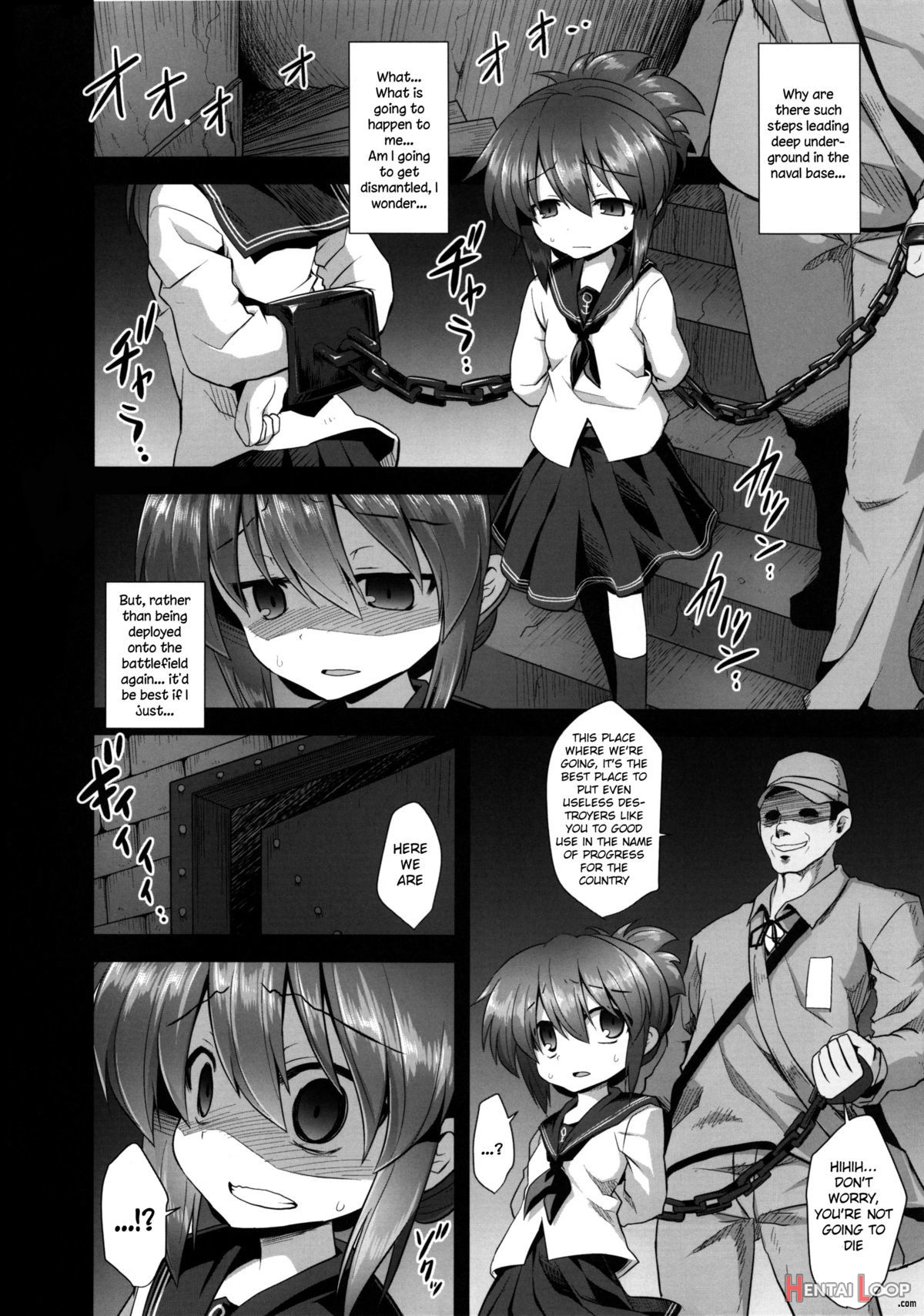 Ship Girls Pregnancy - Inazuma's Brutal Childbirth Rape page 7