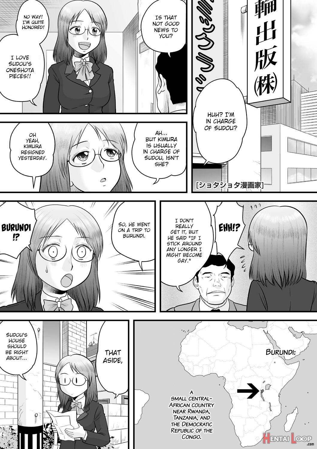 Shota Shota Mangaka page 1
