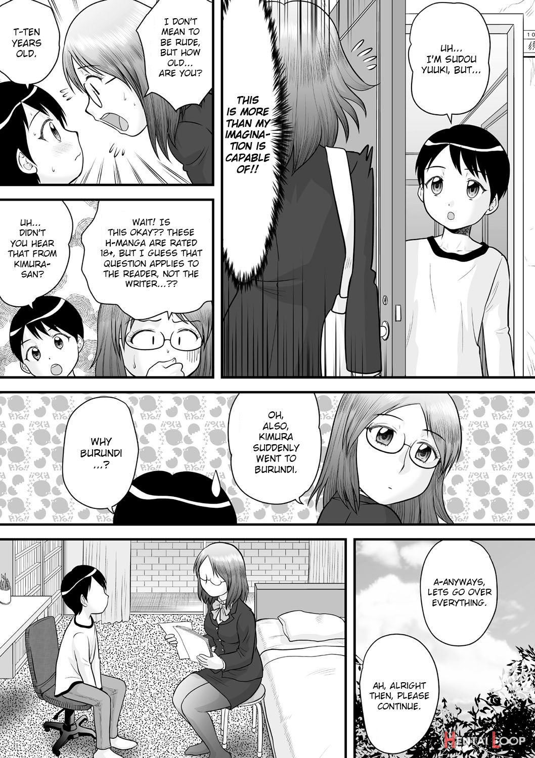 Shota Shota Mangaka page 3