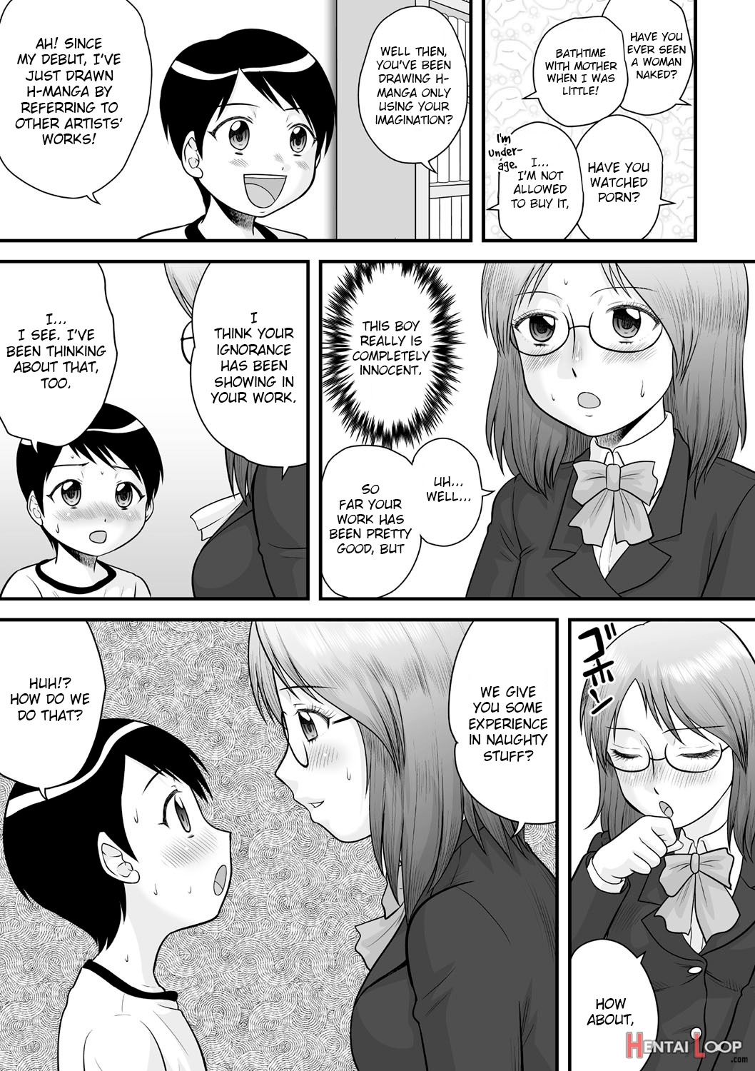 Shota Shota Mangaka page 5