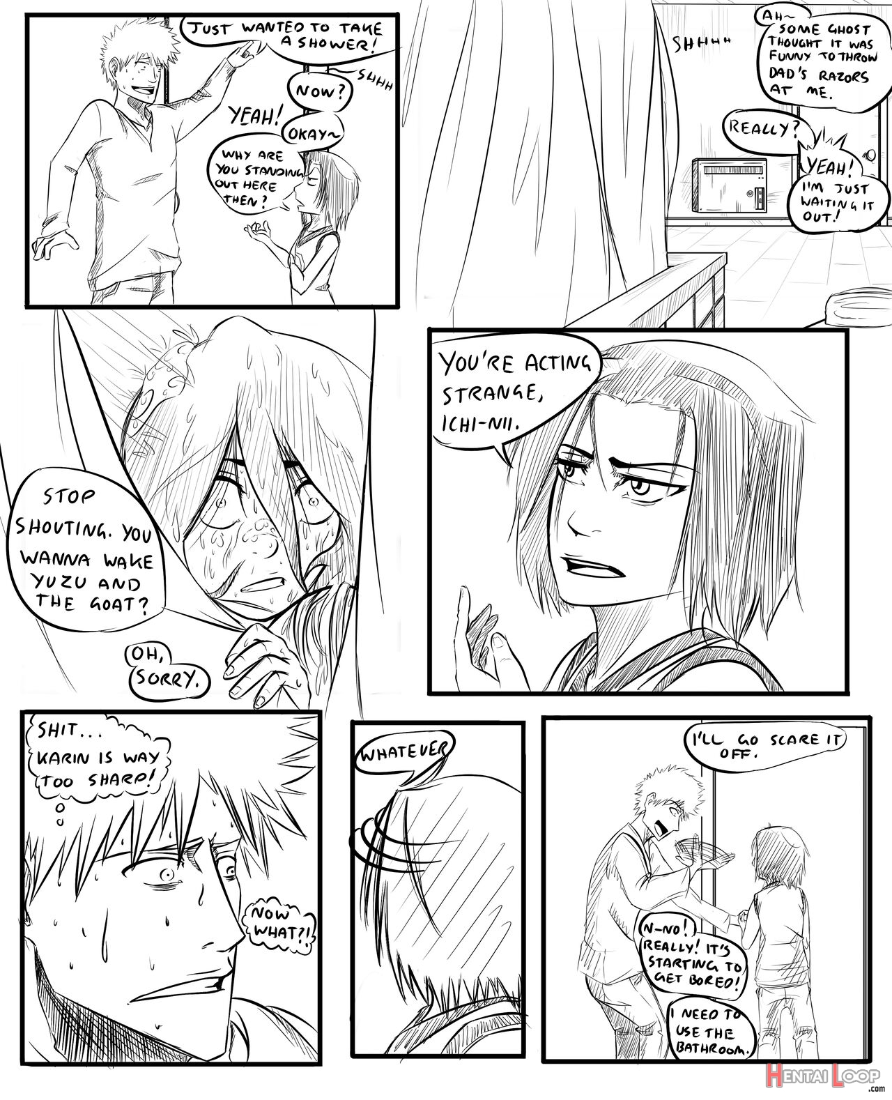 Shower Trouble[][bleach) page 2