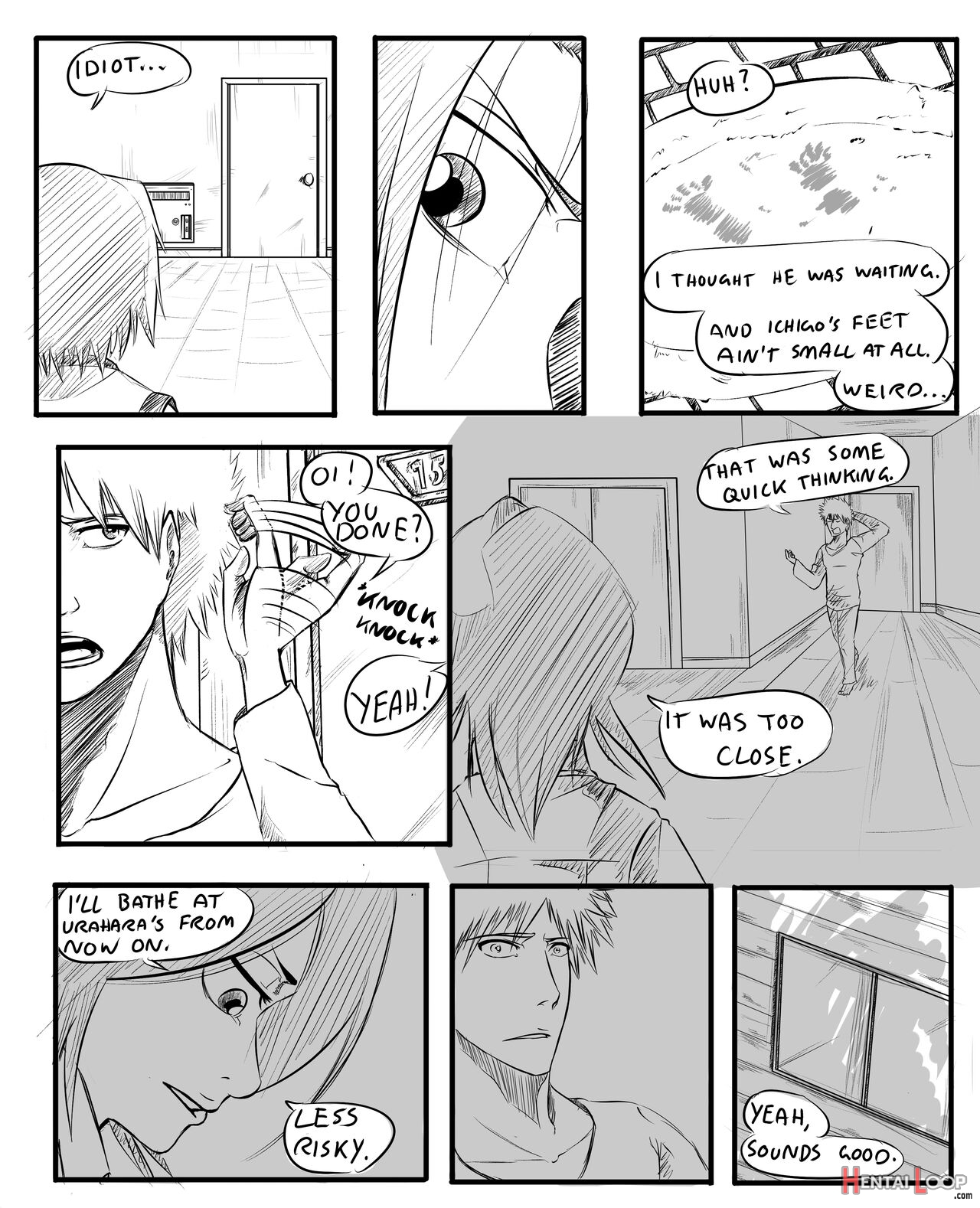 Shower Trouble[][bleach) page 4