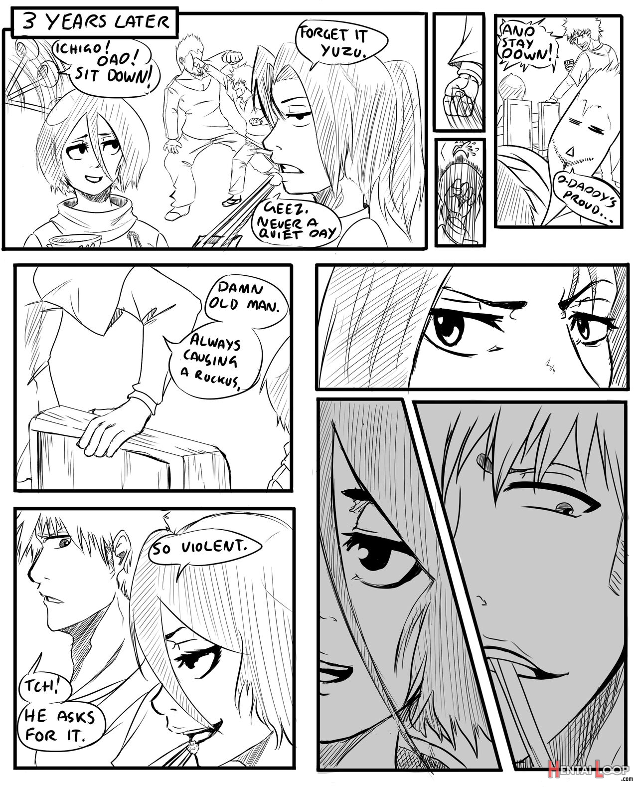 Shower Trouble[][bleach) page 5