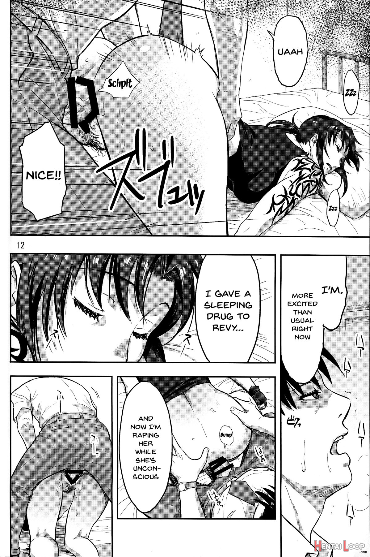 Sleeping Revy page 11