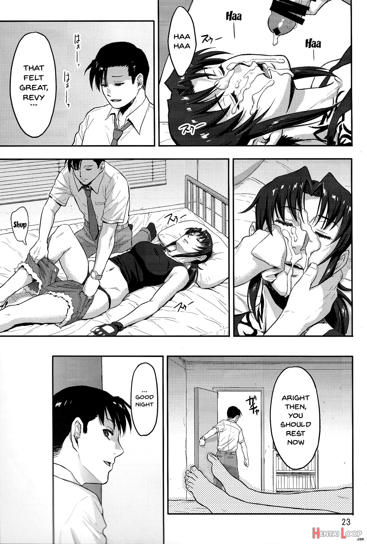 Sleeping Revy page 22