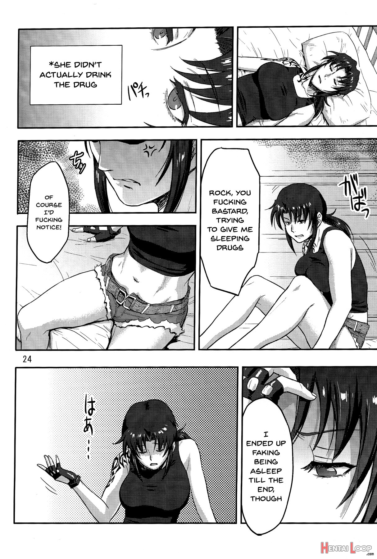 Sleeping Revy page 23